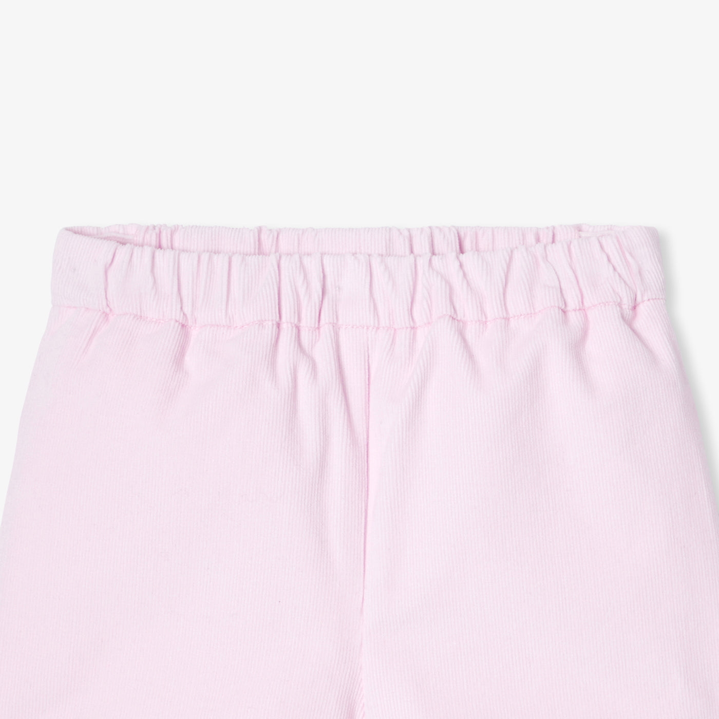 Baby girl velvet babycord shorts