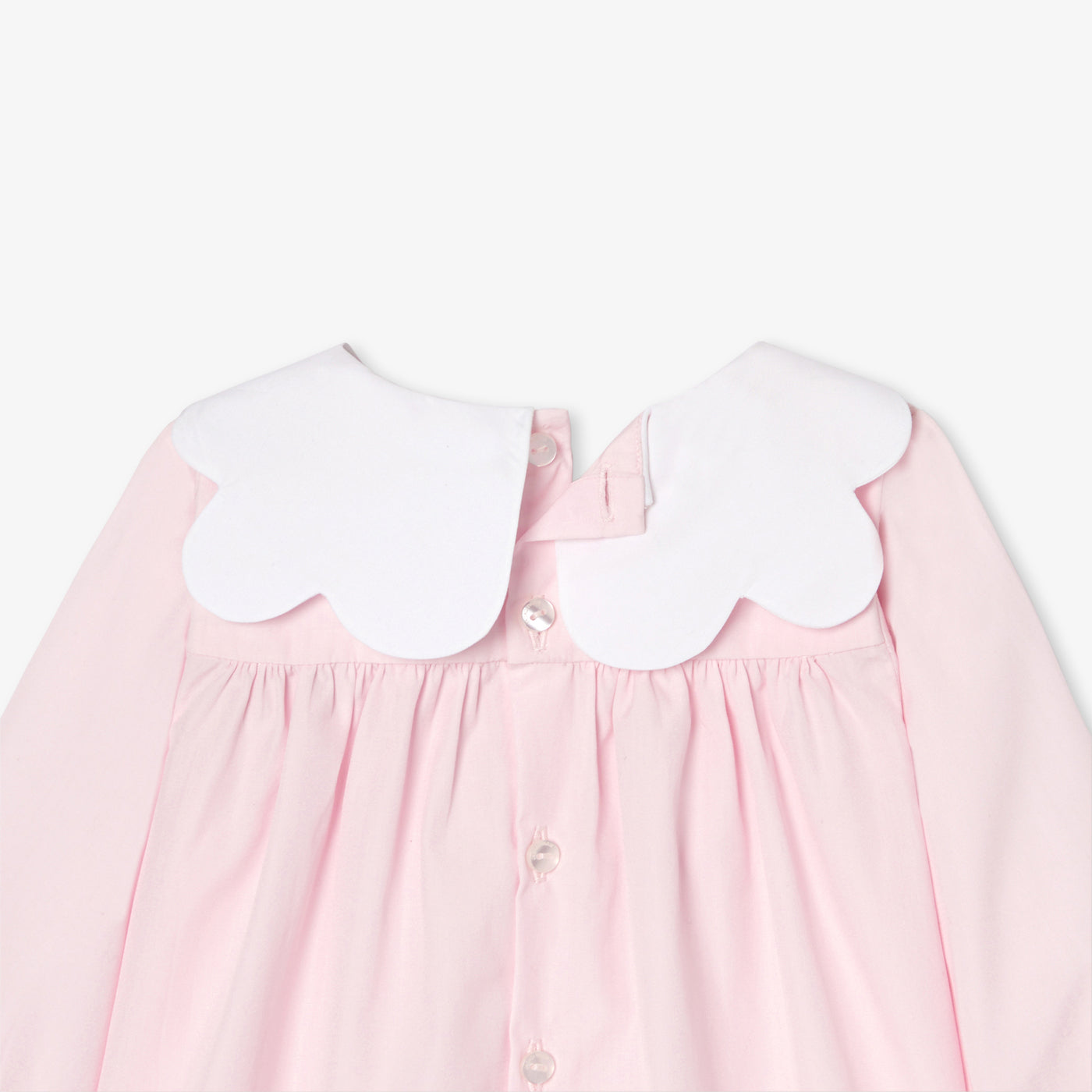 Baby girl blouse in poplin