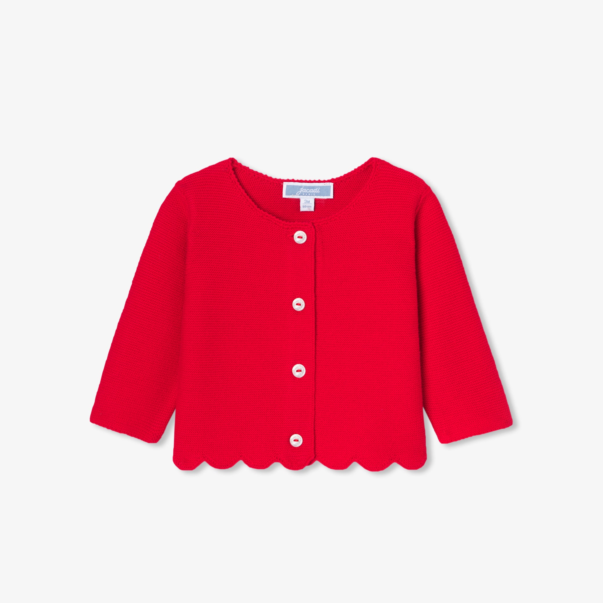 Baby girl cotton cardigan