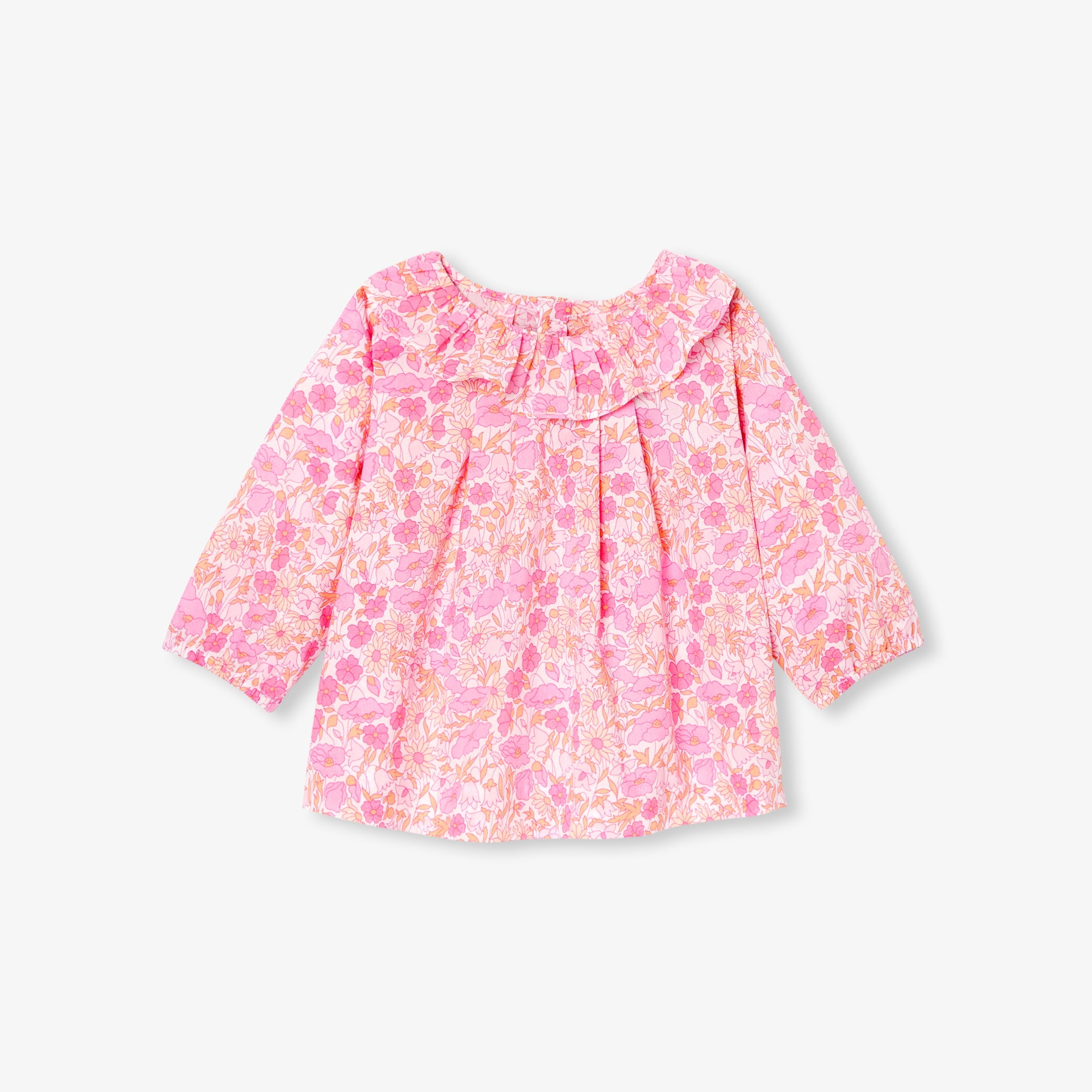 Baby girl blouse in Liberty fabric