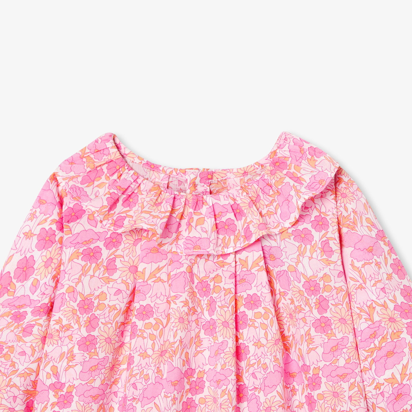 Baby girl blouse in Liberty fabric
