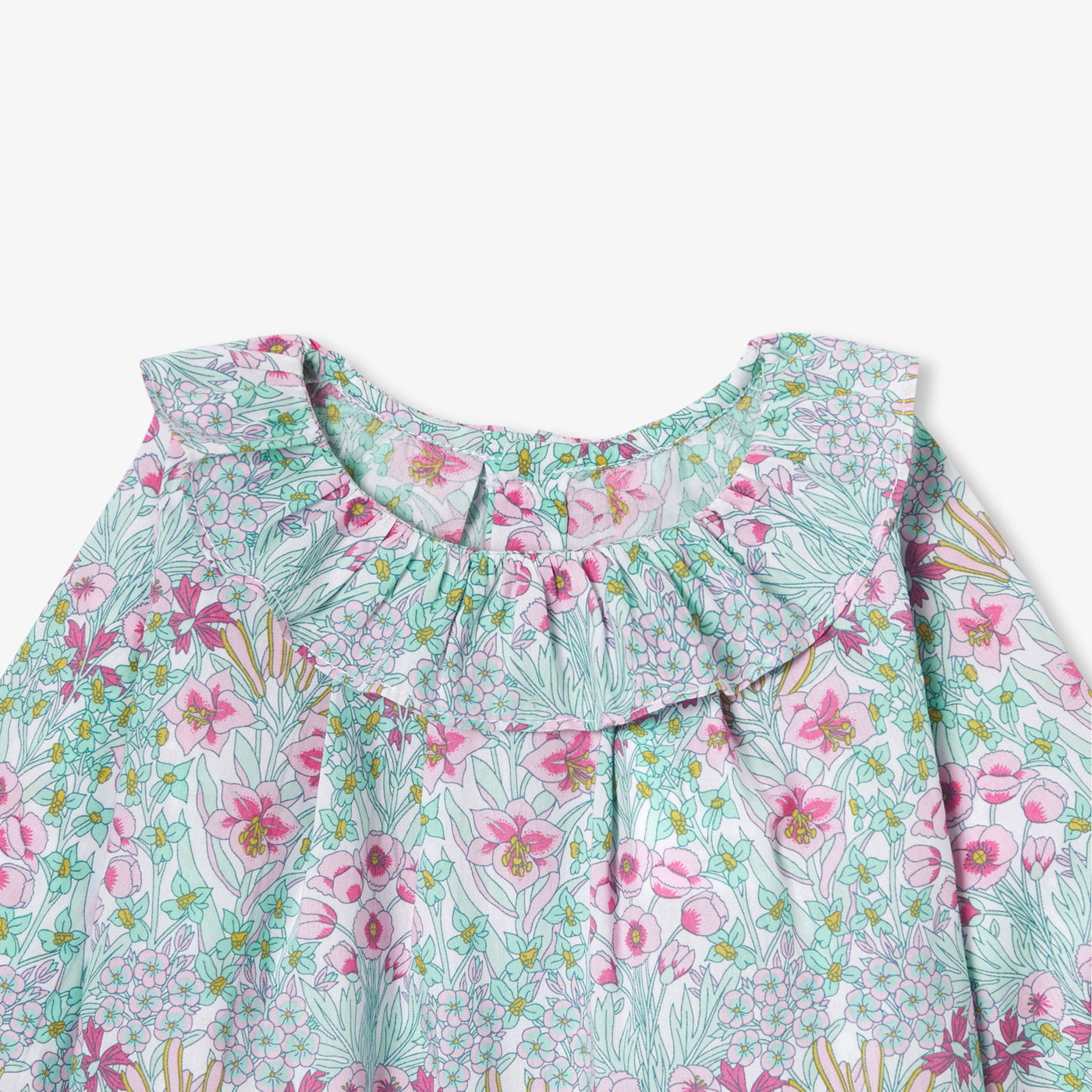 Baby girl blouse in Liberty fabric