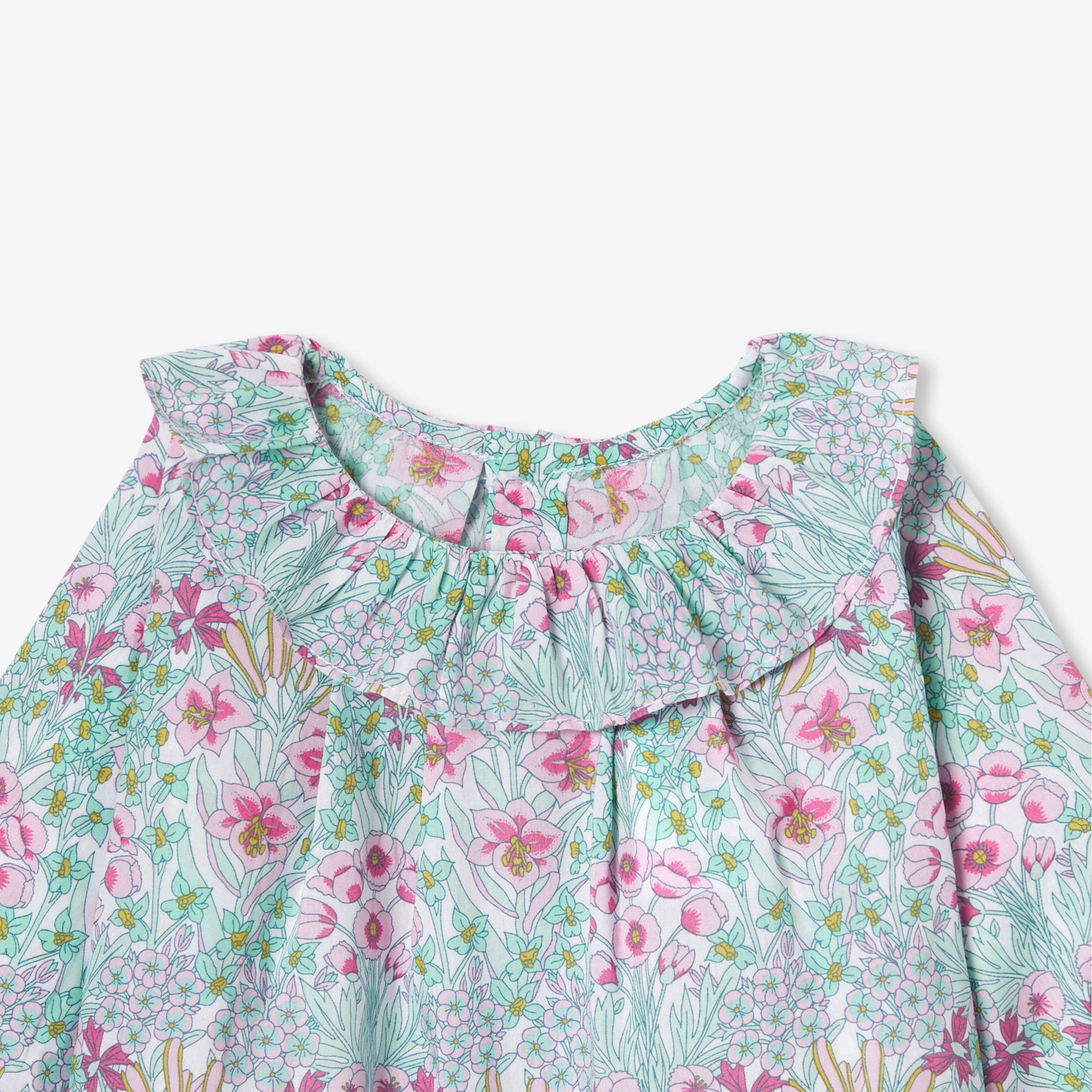 Baby girl blouse in Liberty fabric