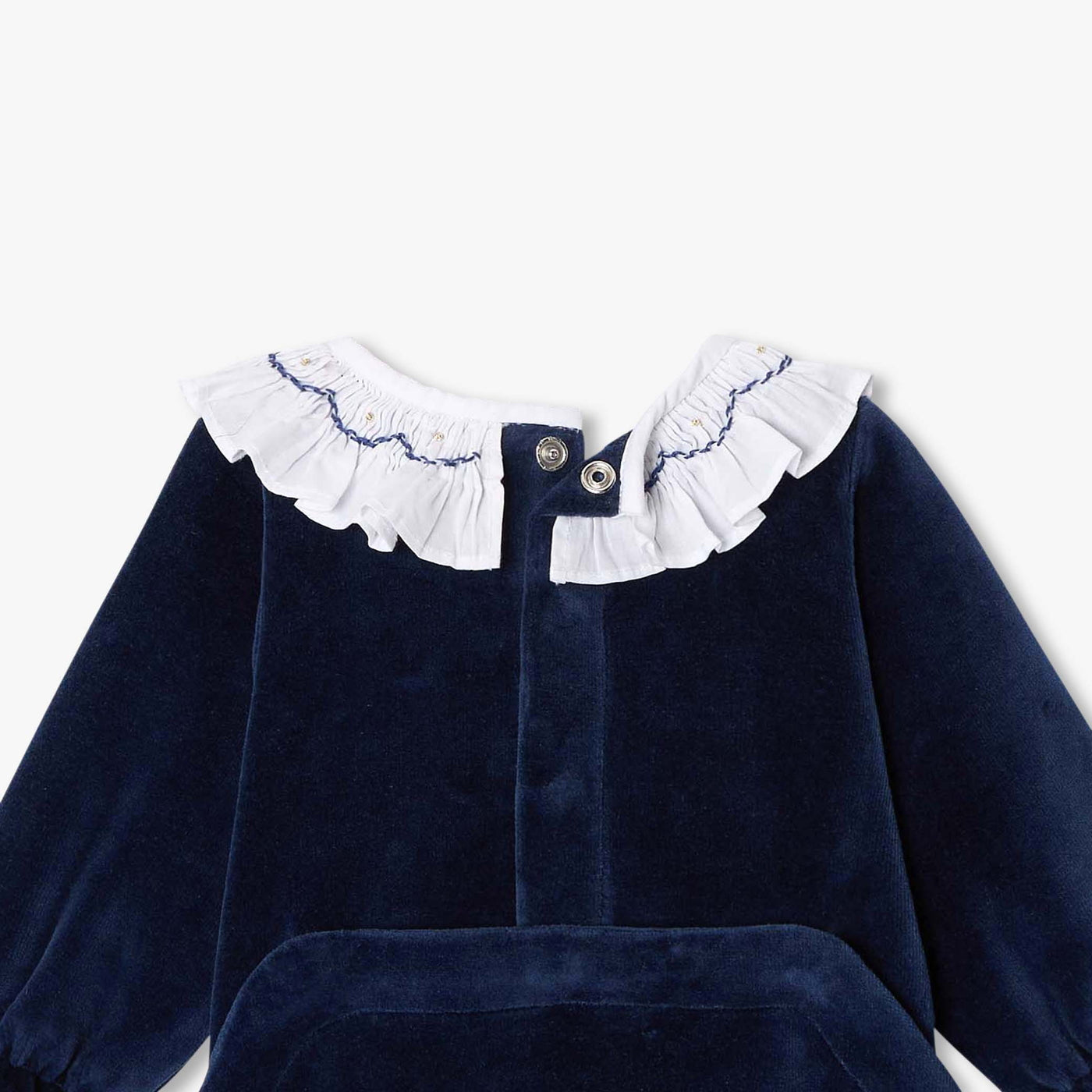 Baby girl velvet pyjamas