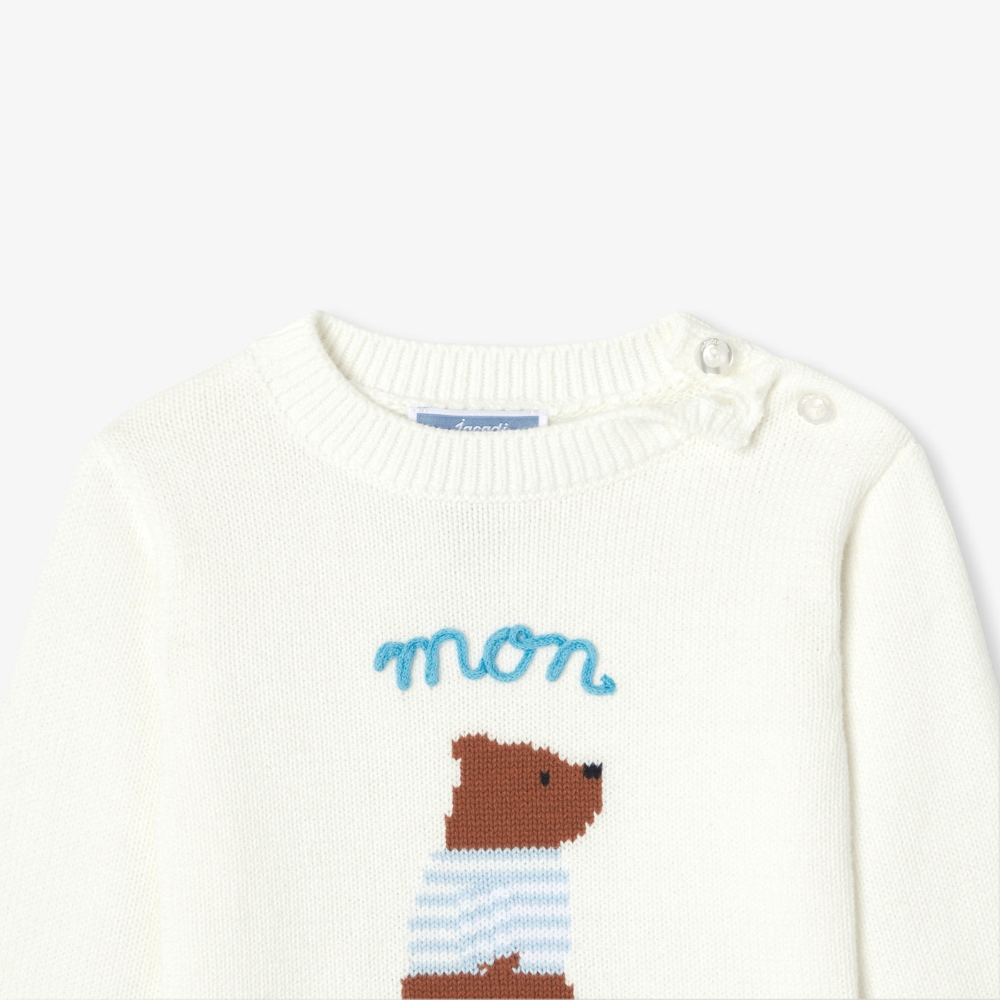 Baby boy cotton jumper