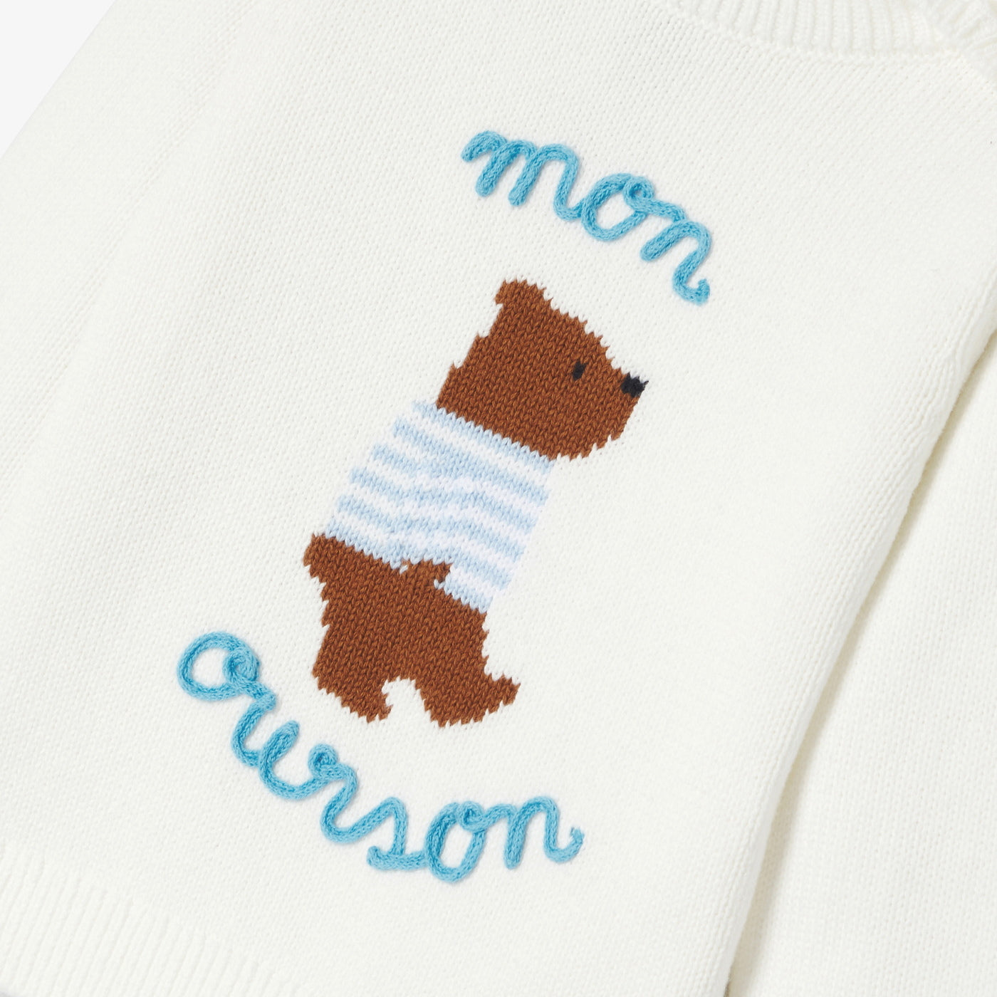 Baby boy cotton jumper