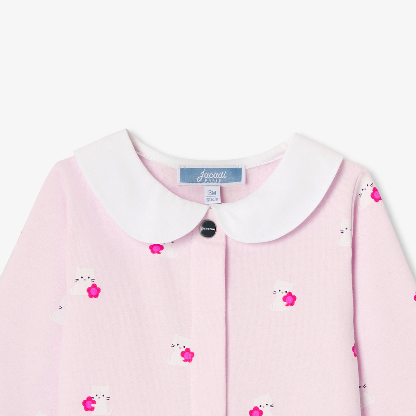 Baby girl fleece pyjamas