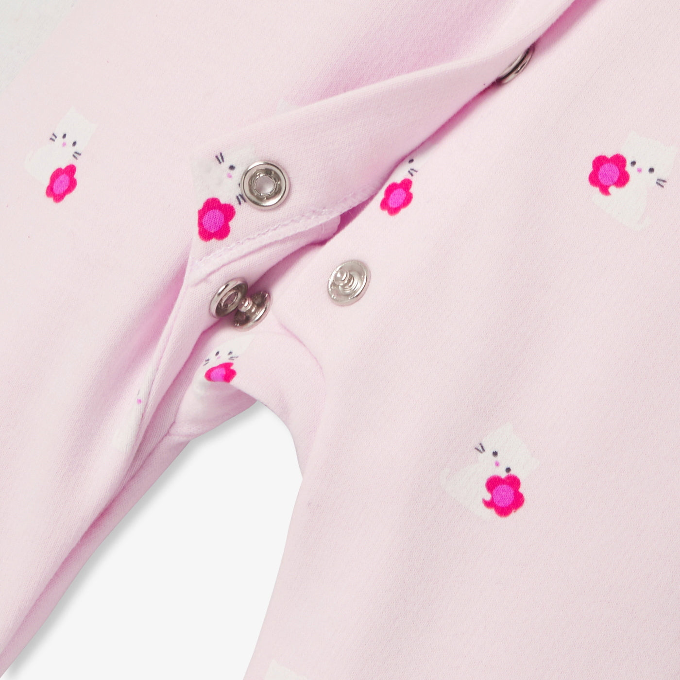 Baby girl fleece pyjamas