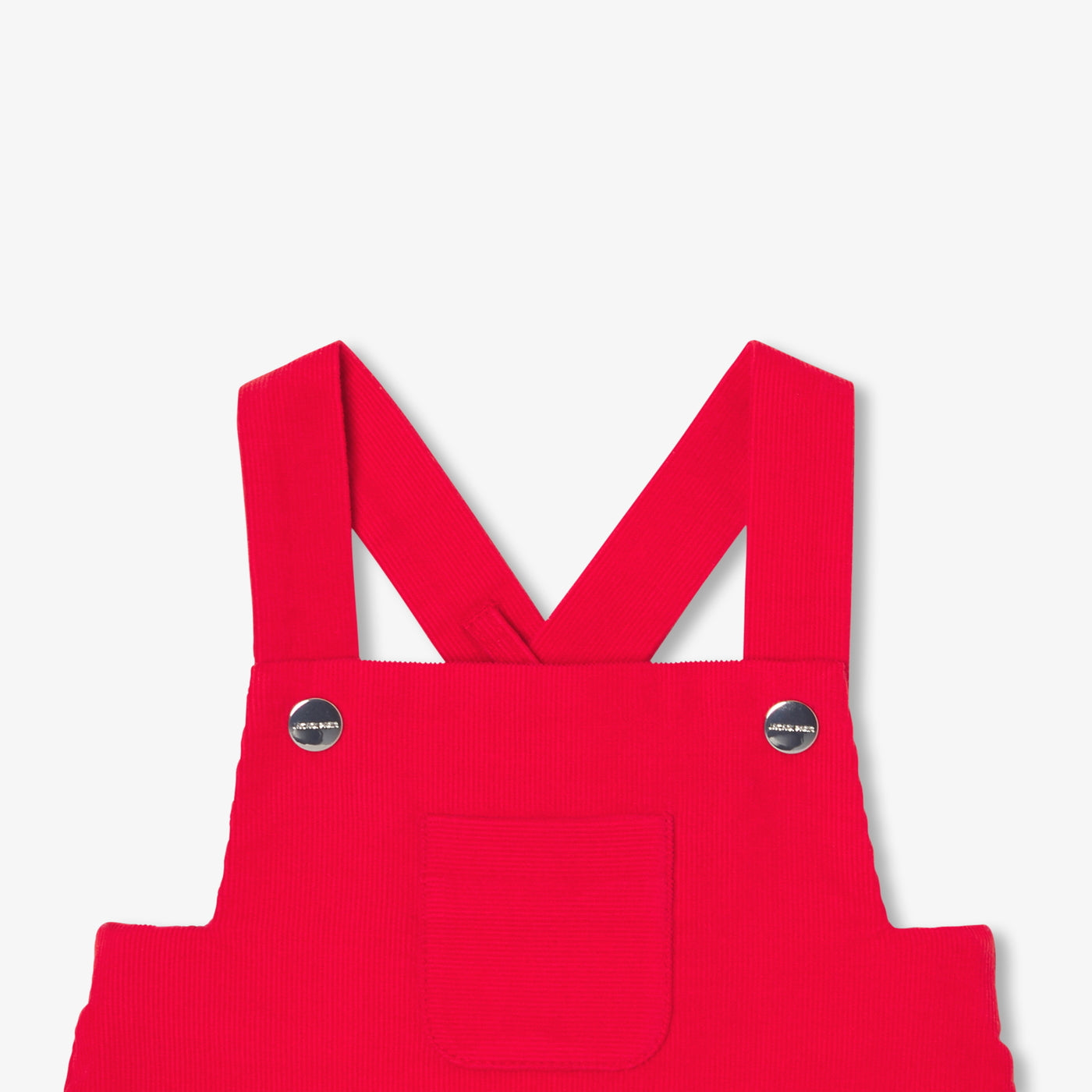 Baby boy velvet overalls