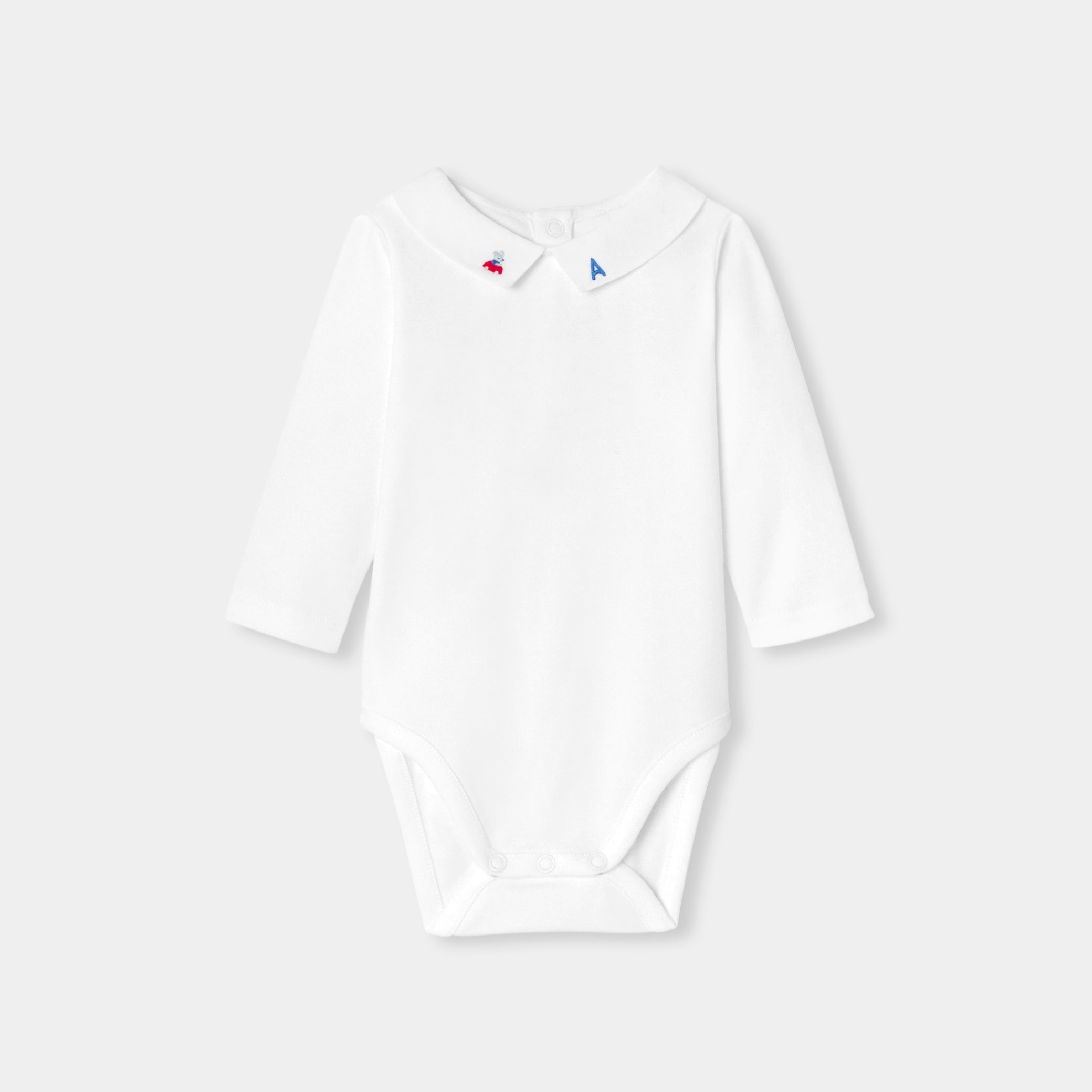 Baby boy long-sleeved bodysuit