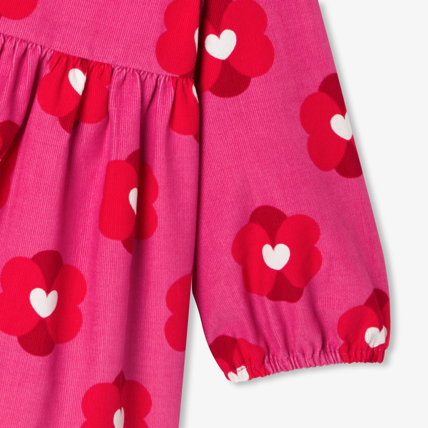 Baby girl dress in velvet milleraies