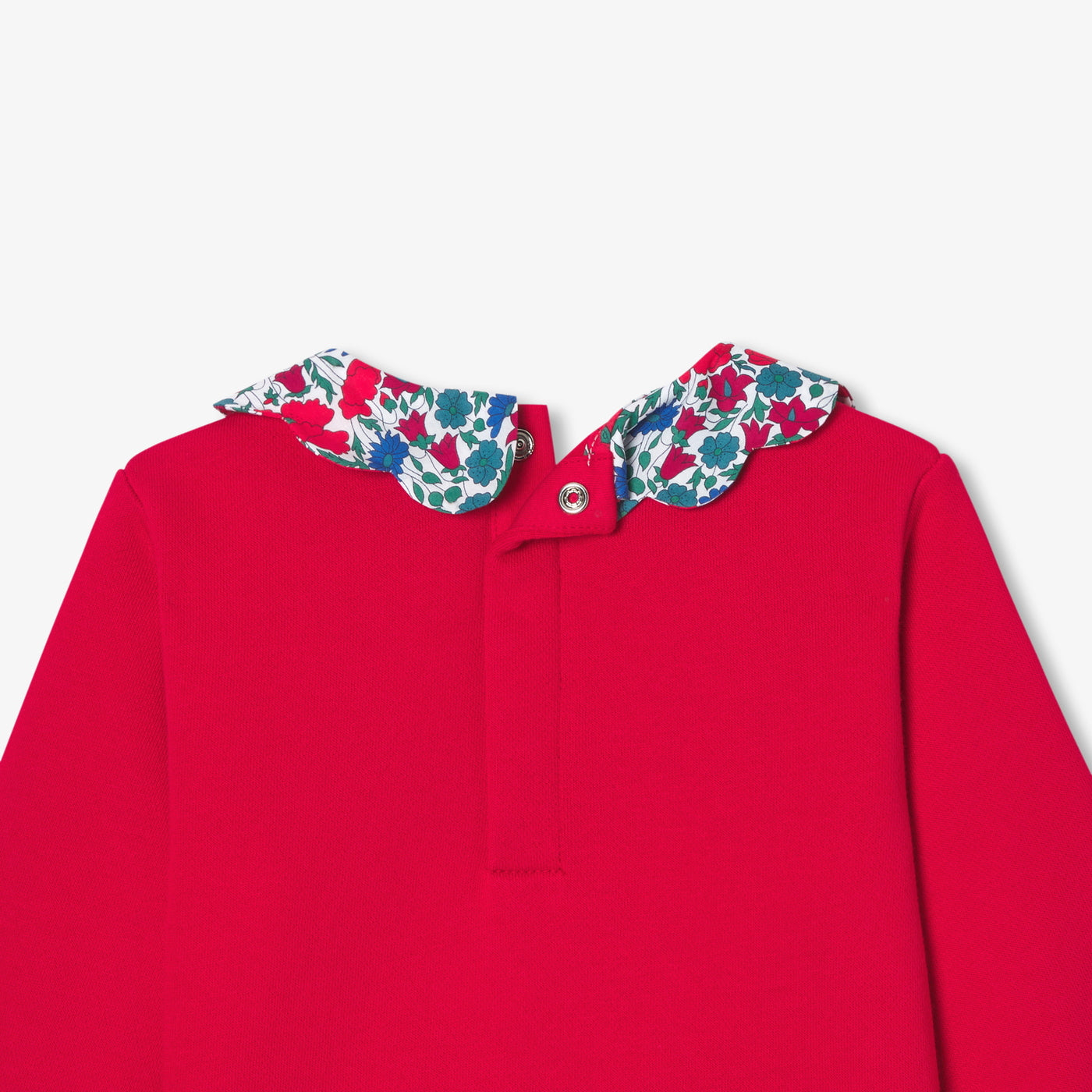 Baby girl fleece sweater