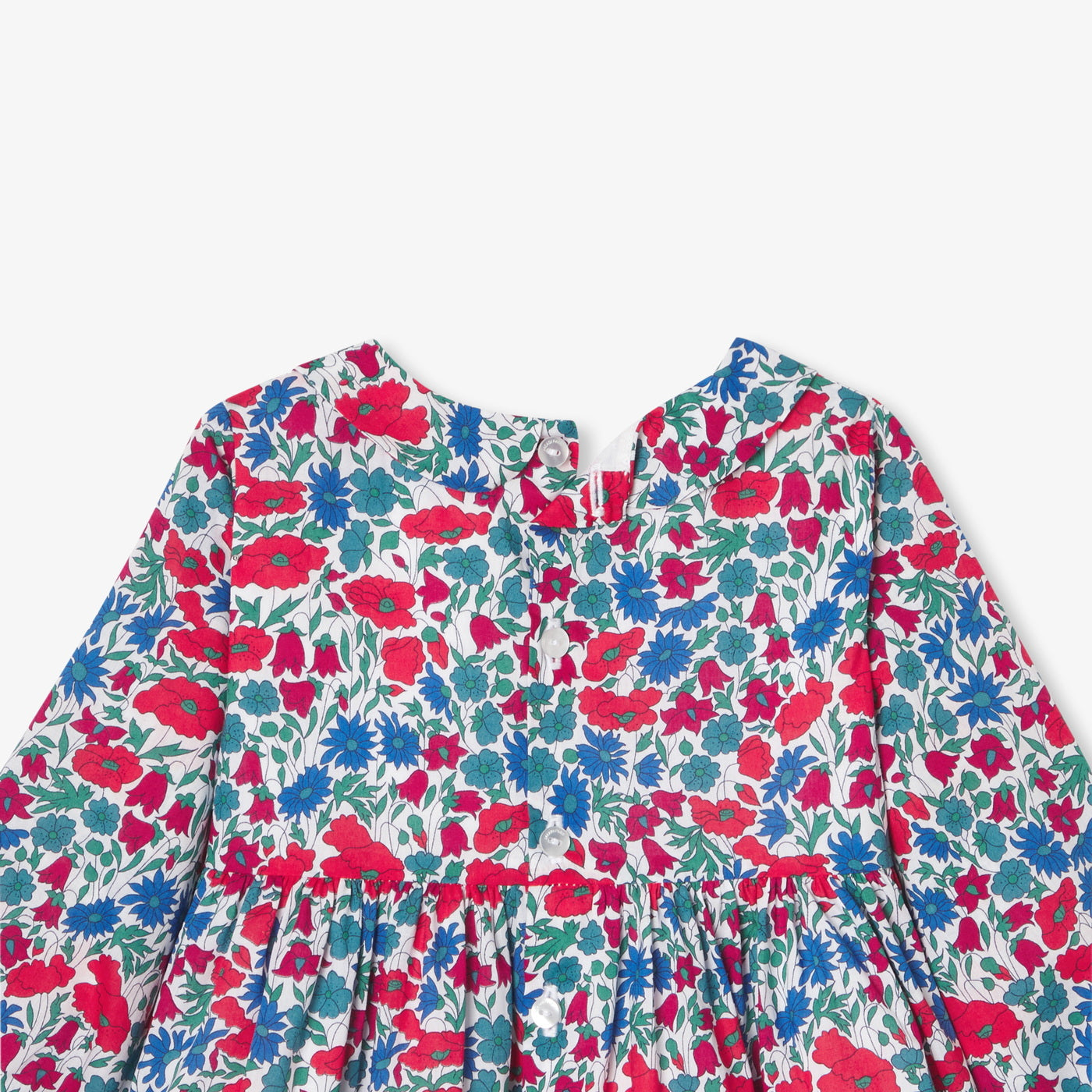 Baby girl dress in Liberty fabric