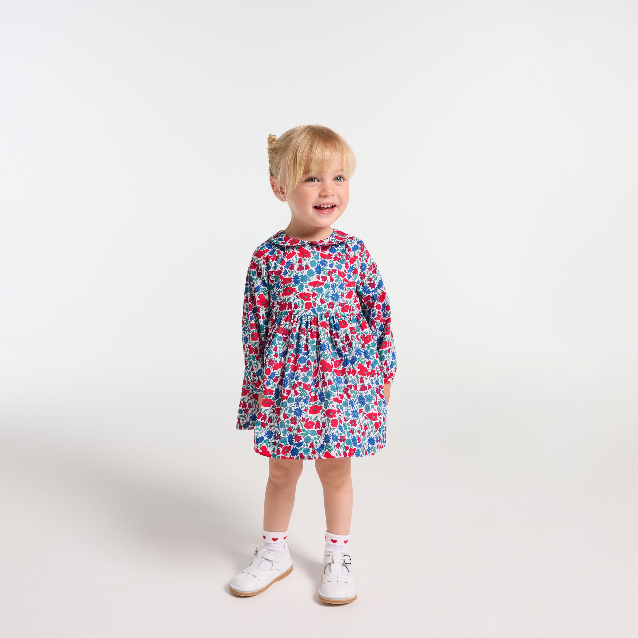 Baby girl dress in Liberty fabric