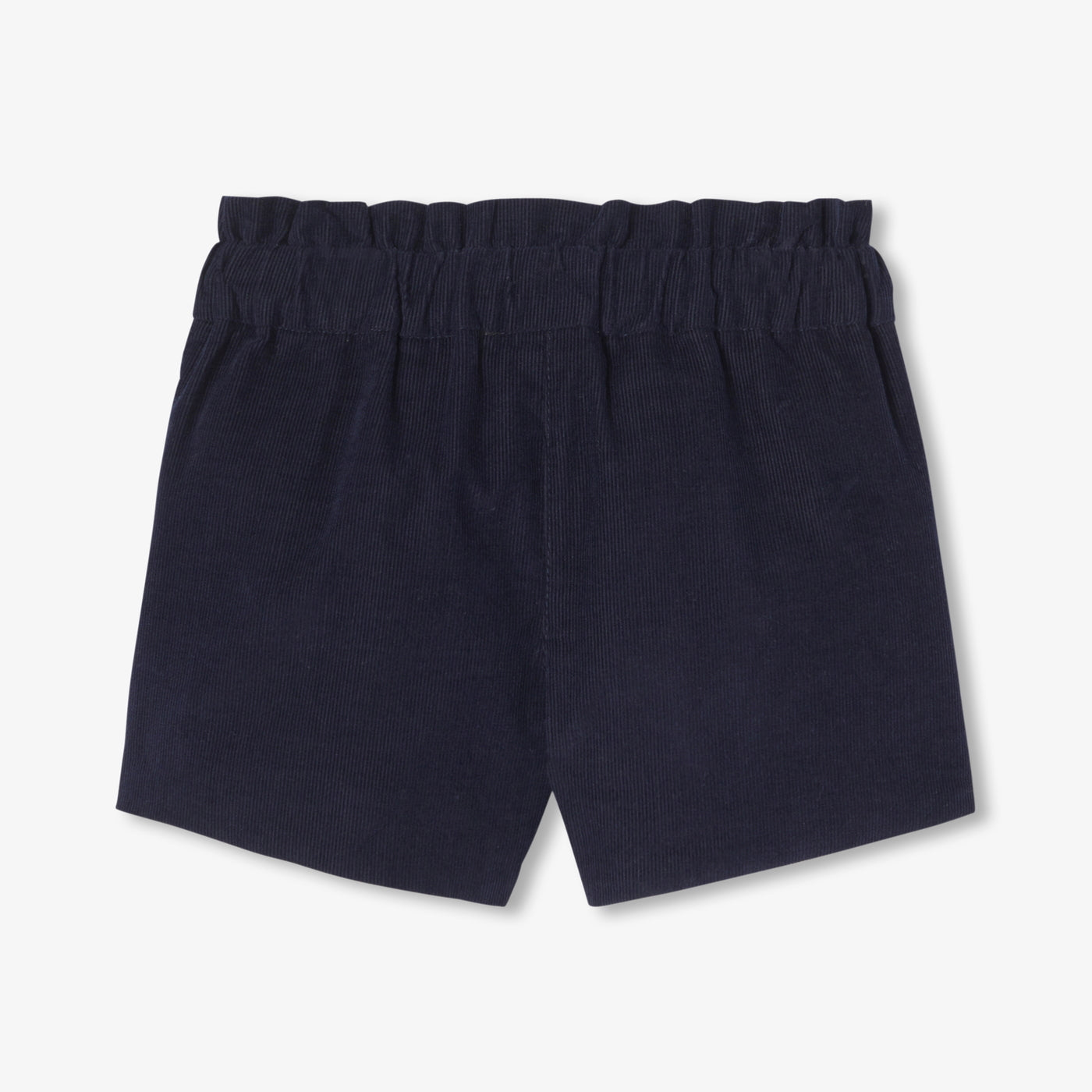 Baby girl shorts in milleraies velvet