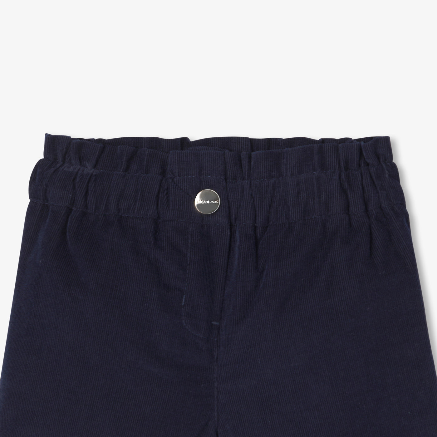 Baby girl shorts in milleraies velvet