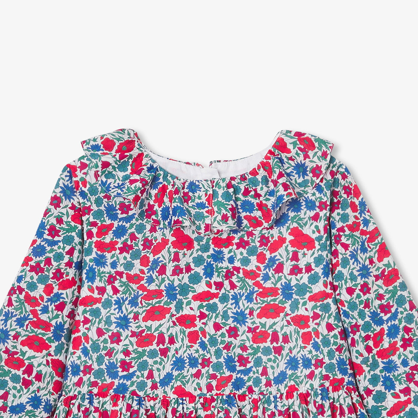 Girl dress in Liberty fabric