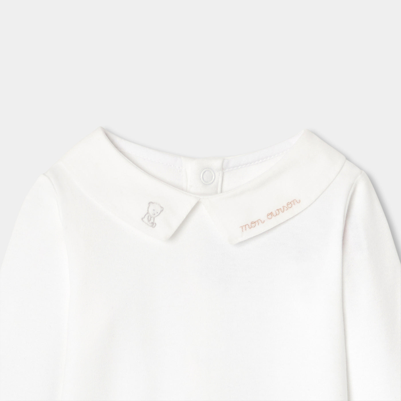Baby boy long-sleeved bodysuit