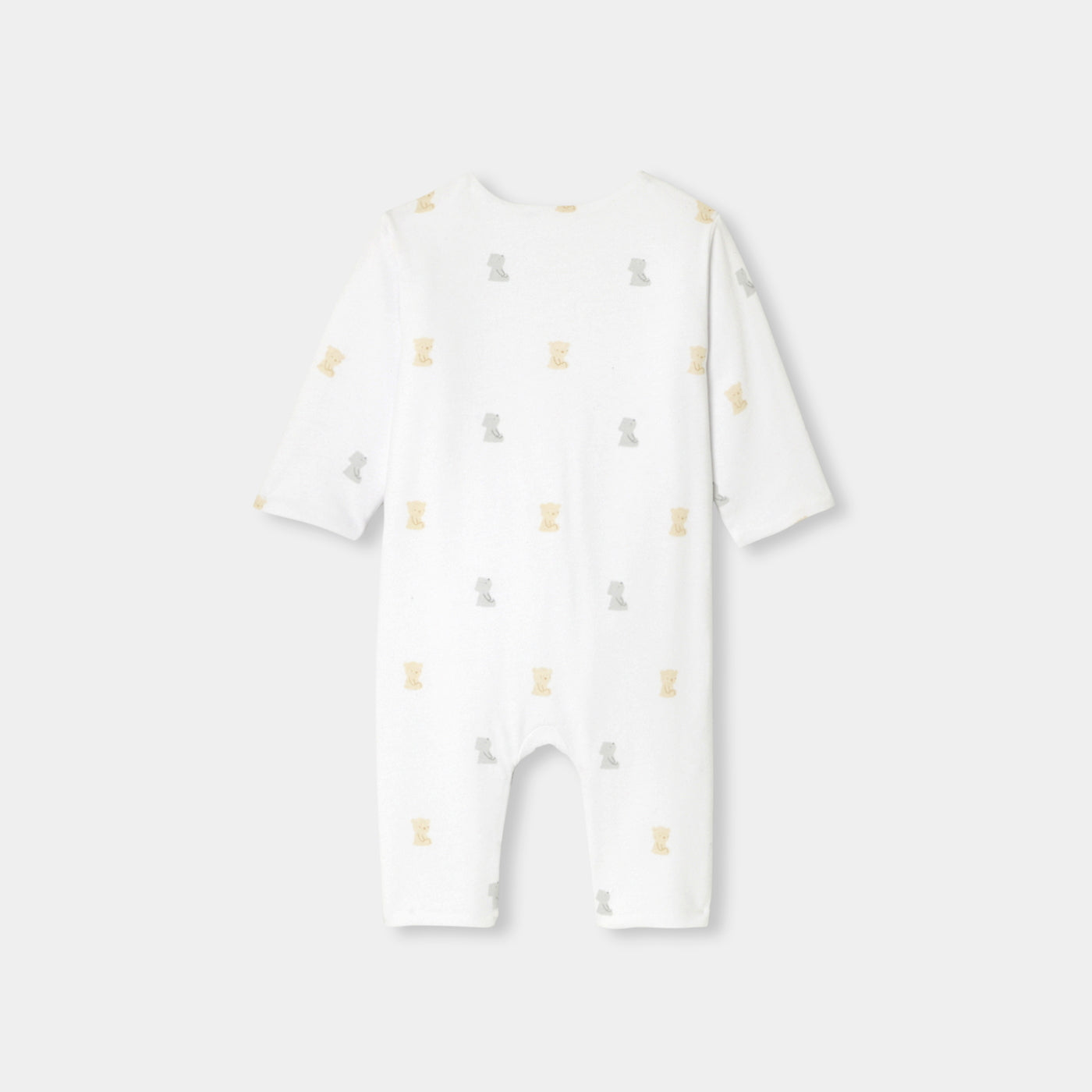 Baby jumpsuit in wadded jersey