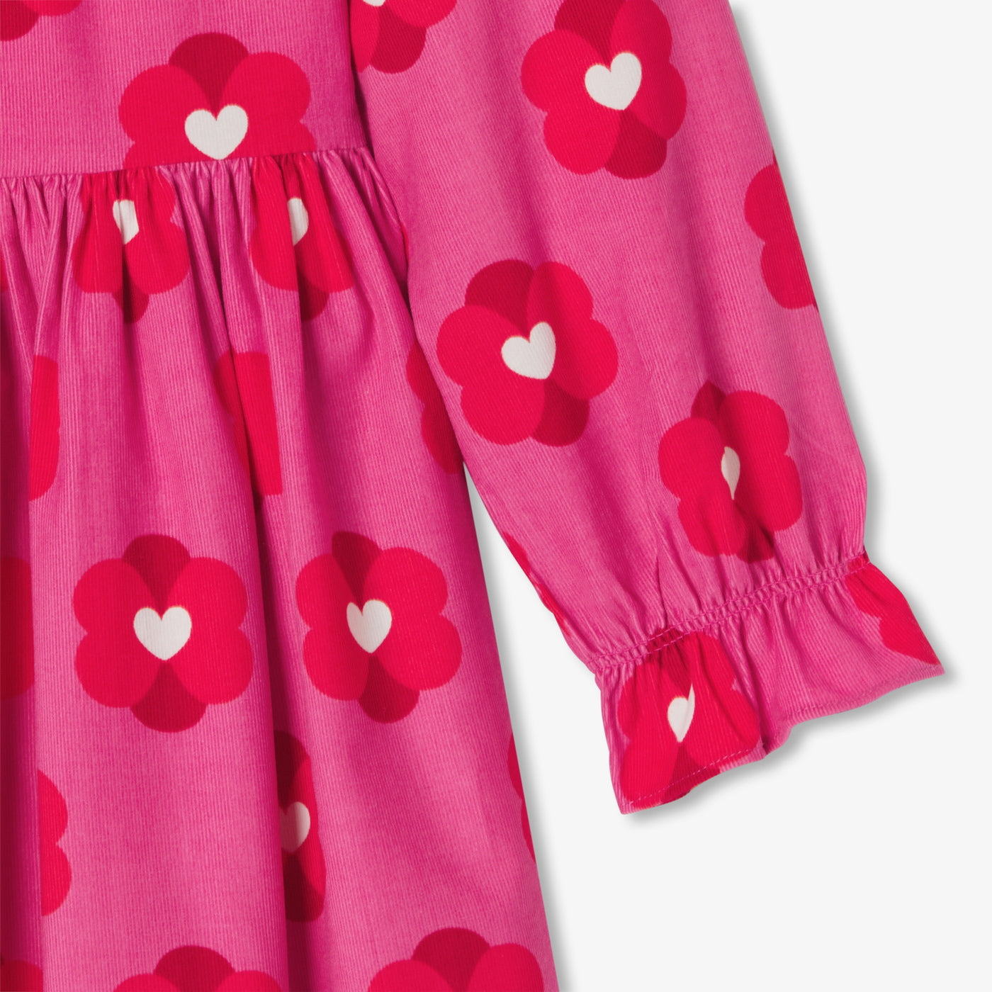 Girl dress in milleraies velvet