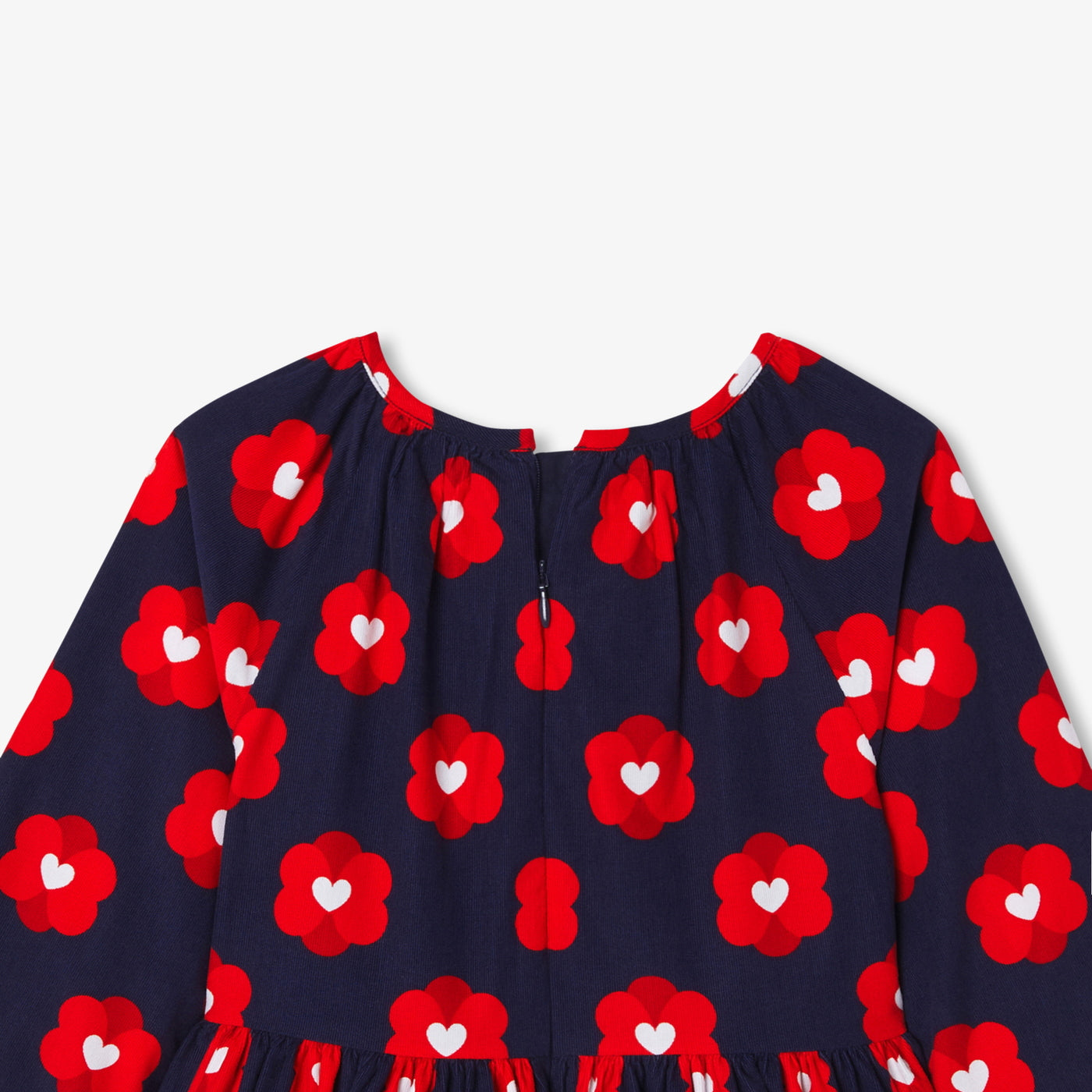 Girl dress in milleraies velvet