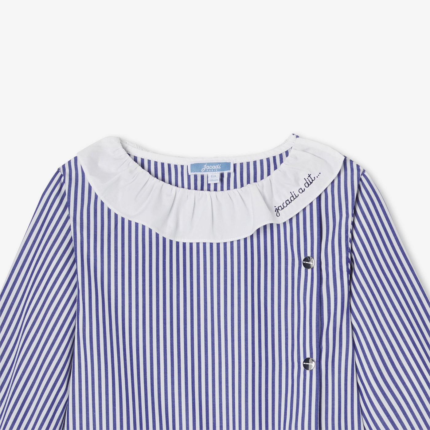 Girl striped apron