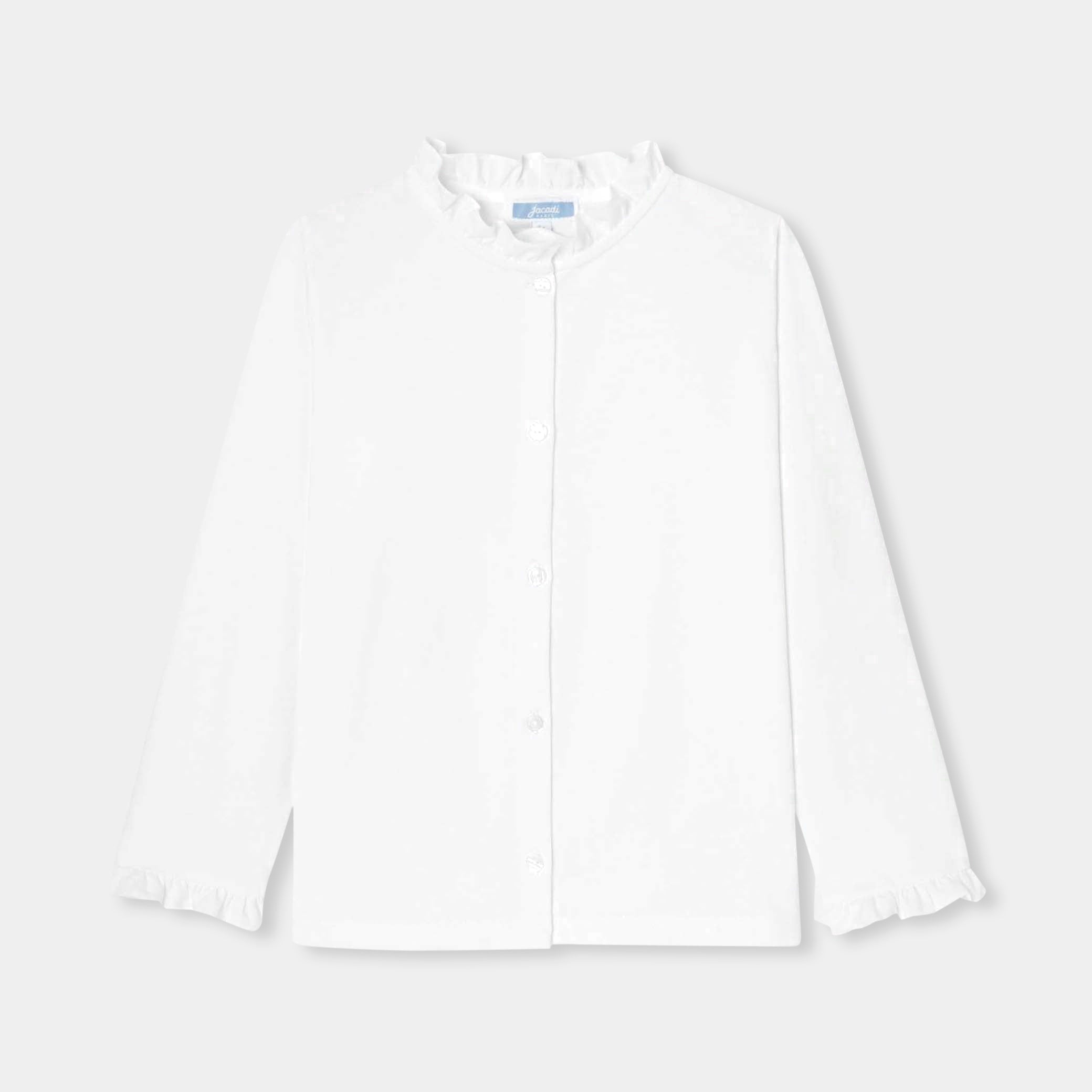 Girl blouse in cotton jersey