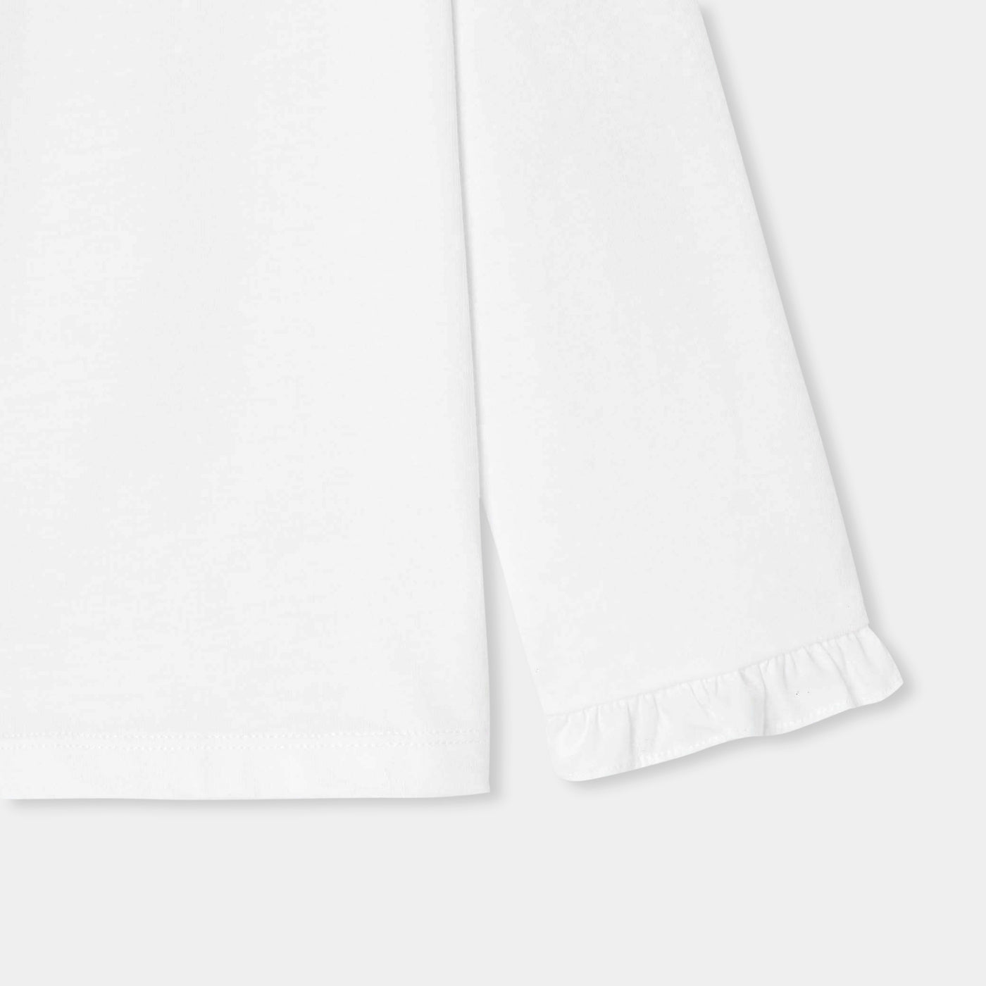 Girl blouse in cotton jersey