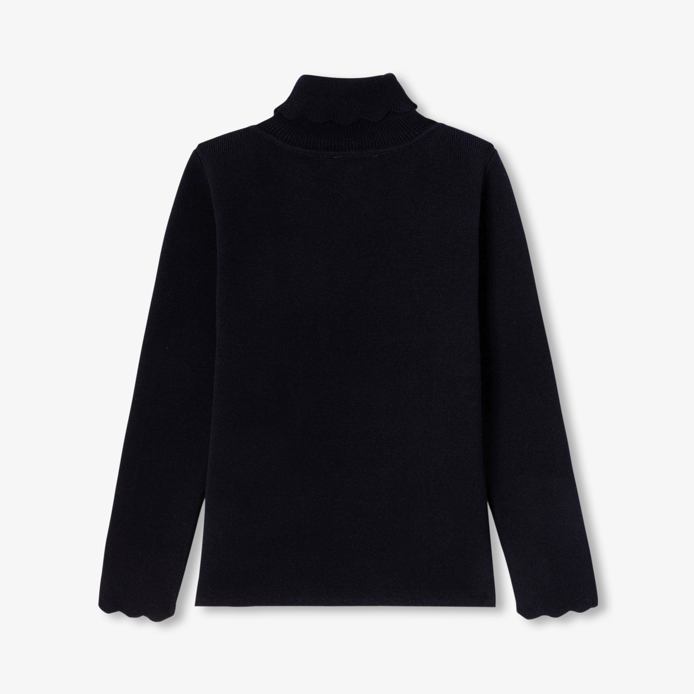 Girl turtleneck sweater