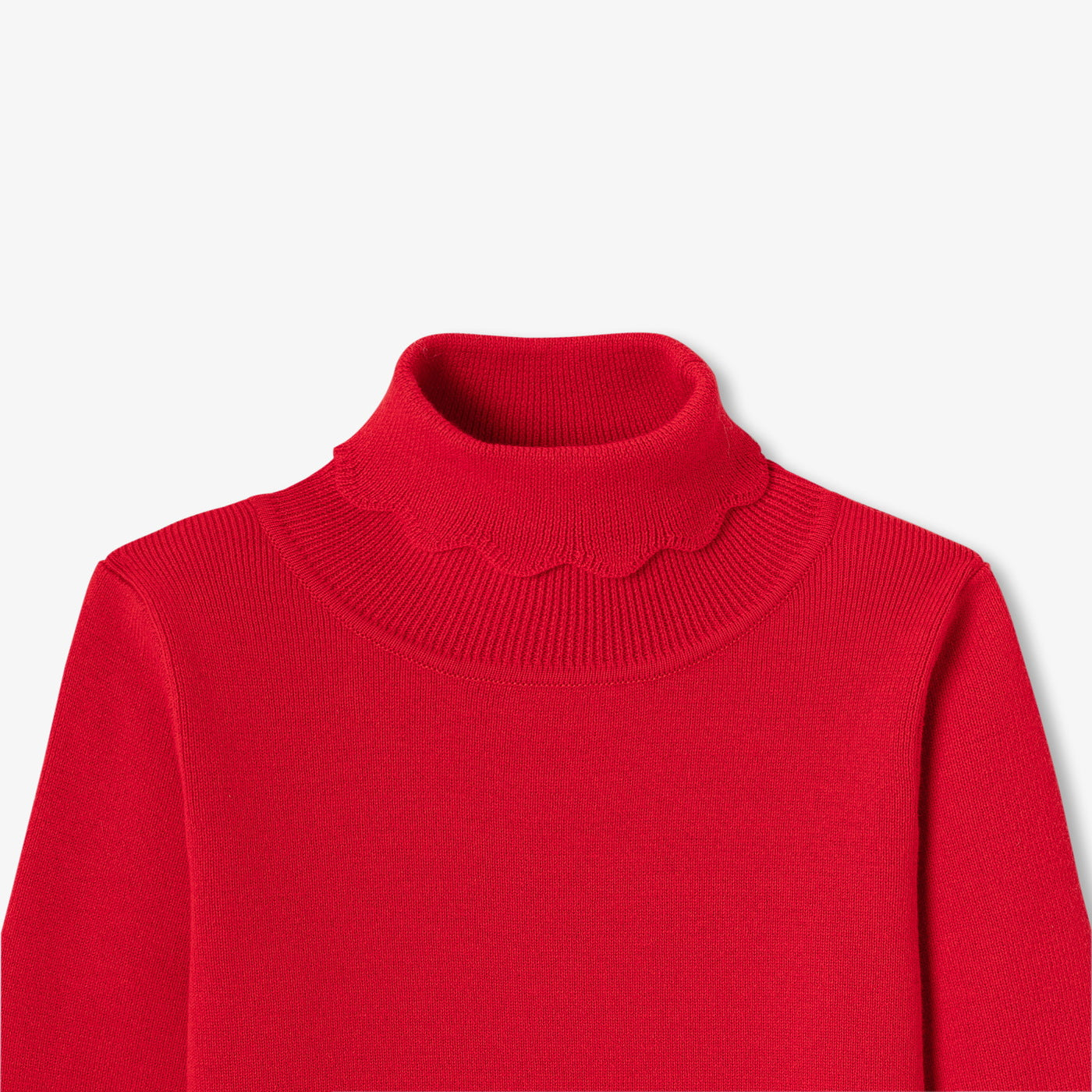 Girl turtleneck sweater