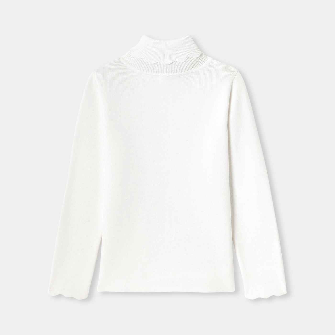 Girl turtleneck sweater