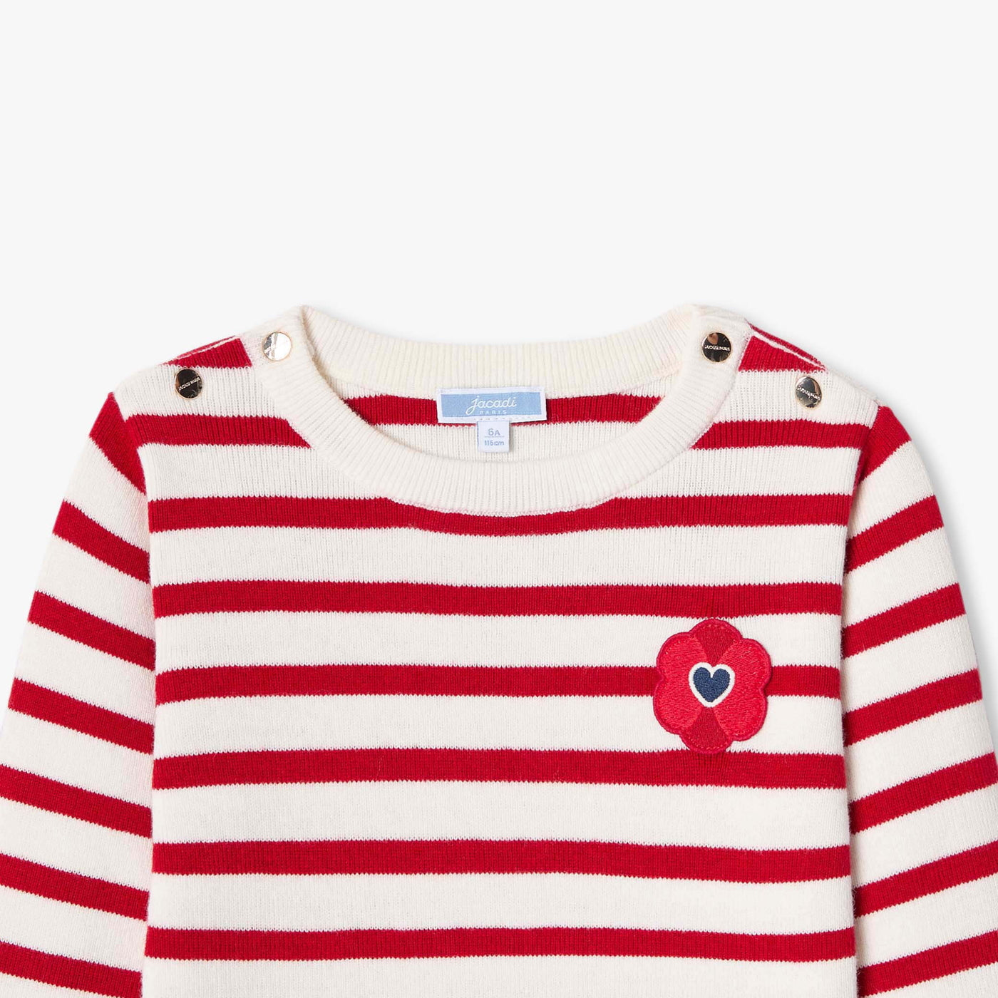 Girl striped sweater