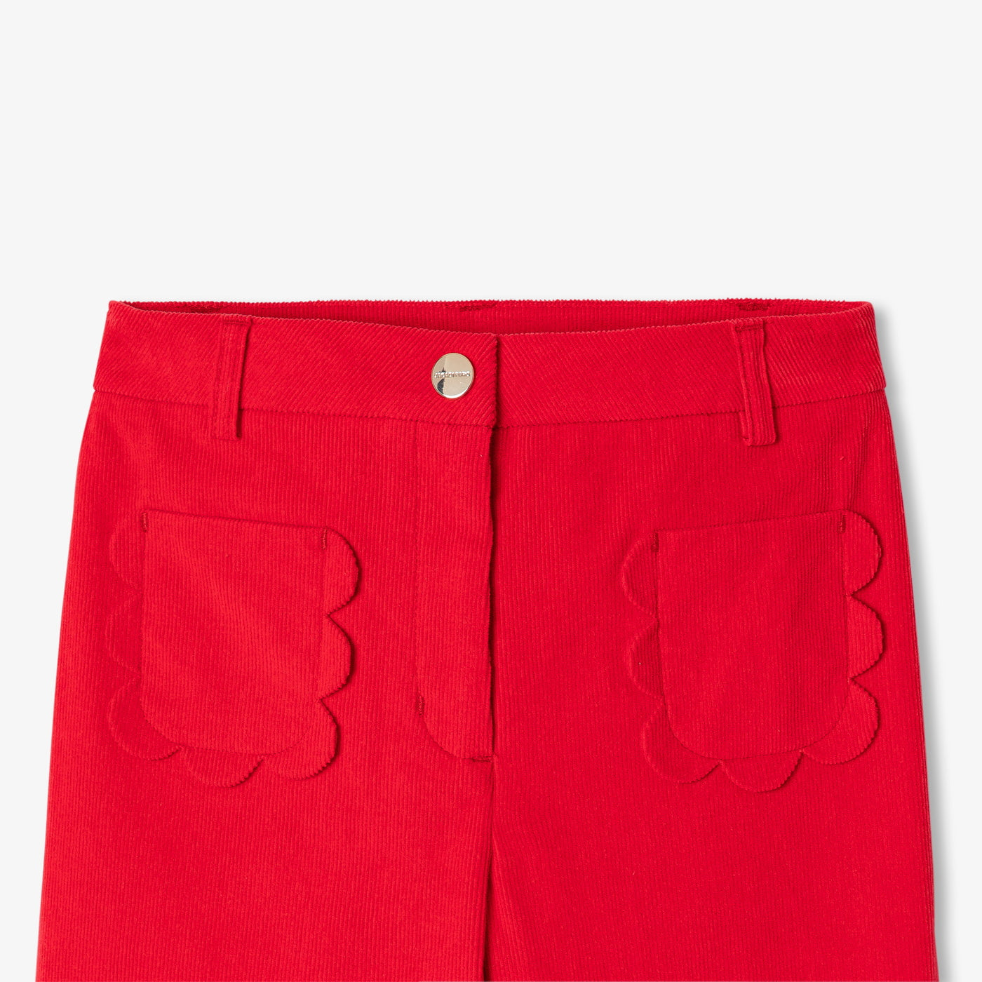 Girl velvet milleraies trousers