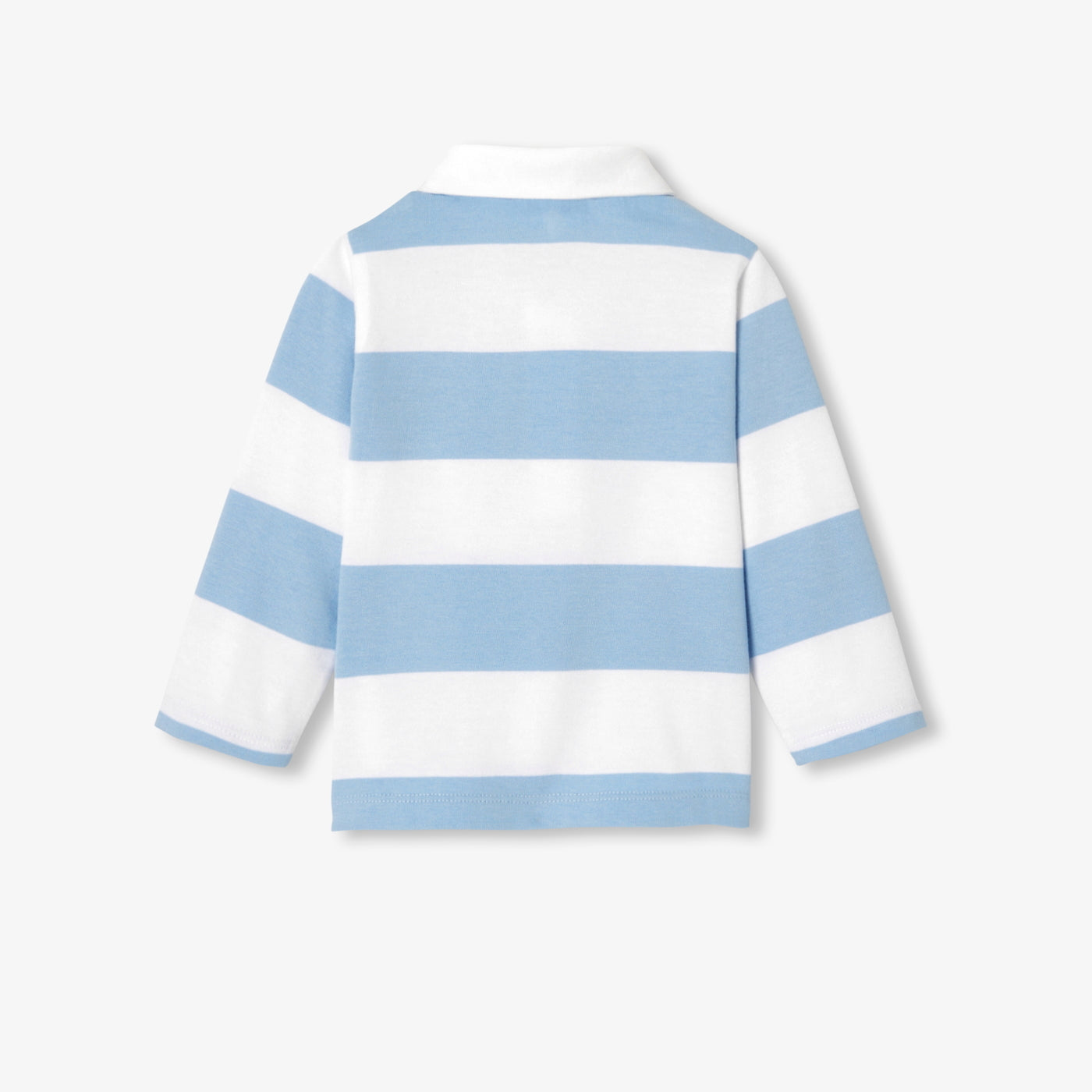 Baby boy long-sleeved polo shirt