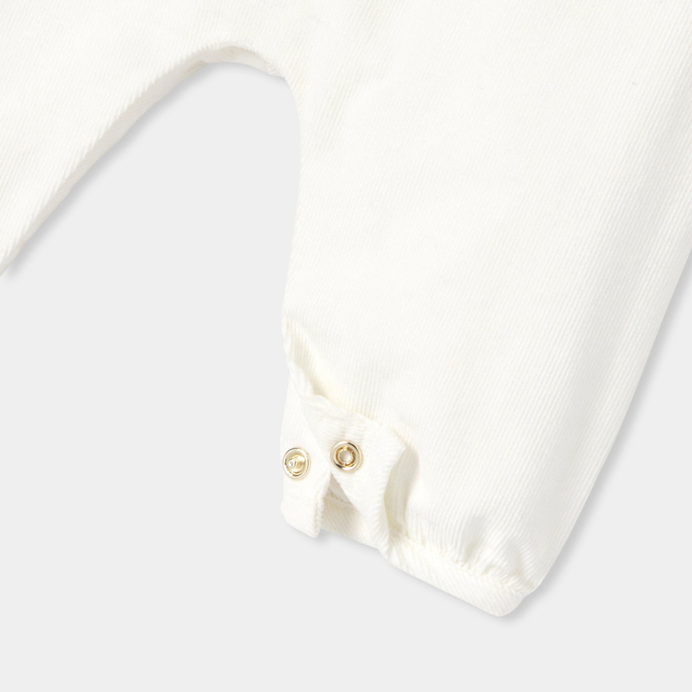 Baby girl velvet overalls