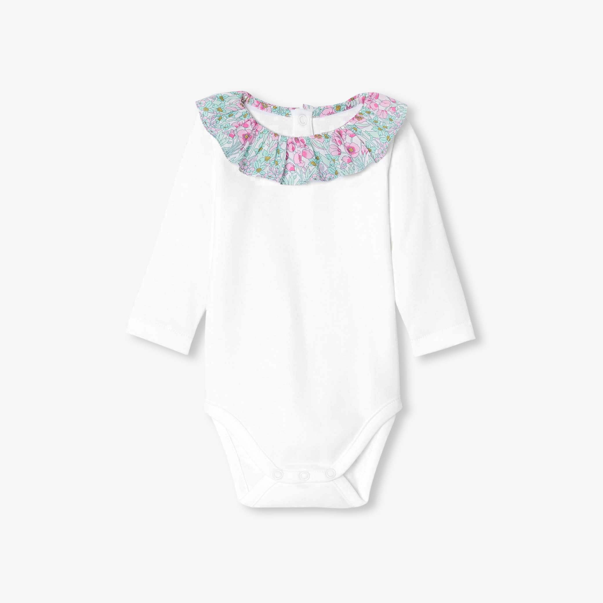 Baby girl long sleeve bodysuit