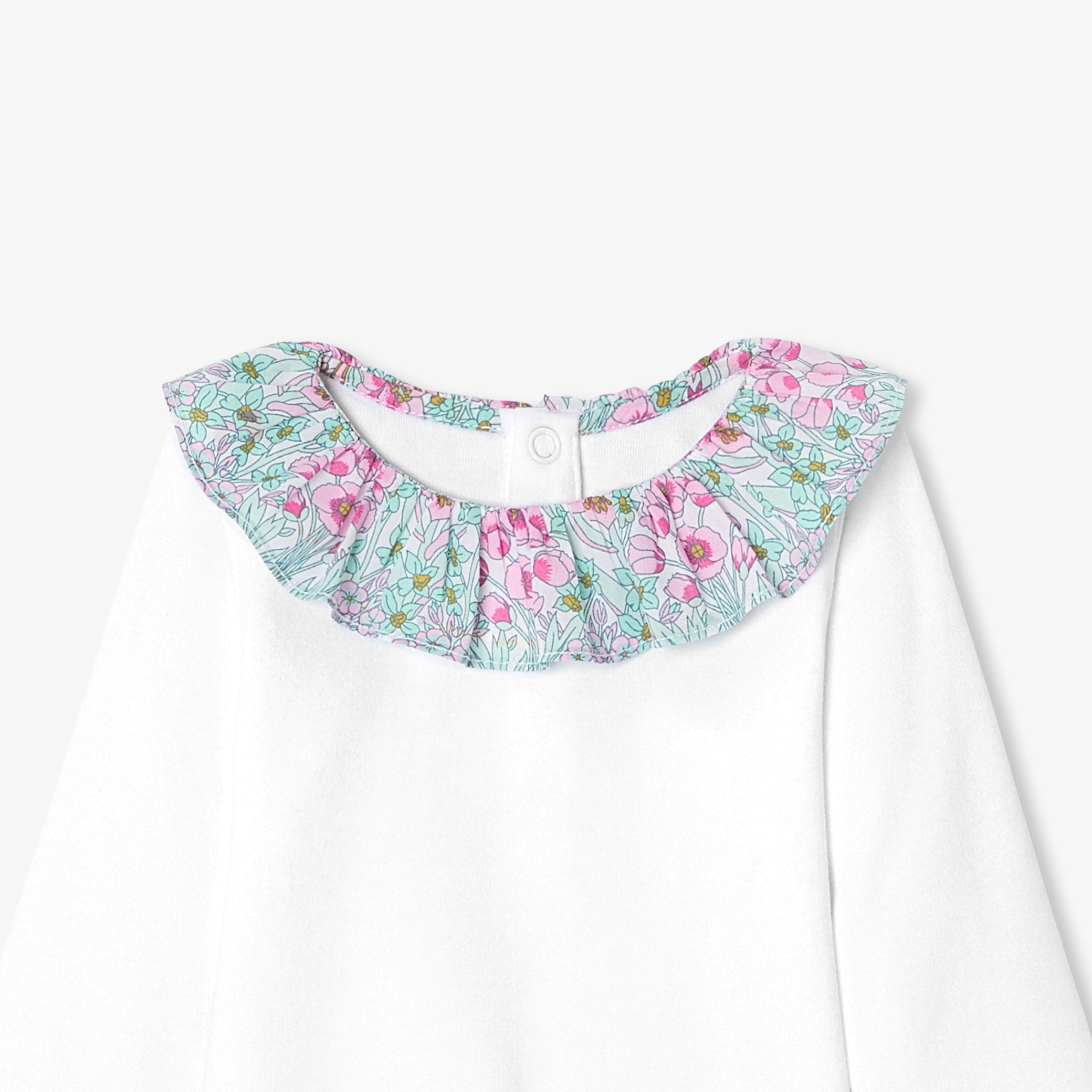 Baby girl long sleeve bodysuit