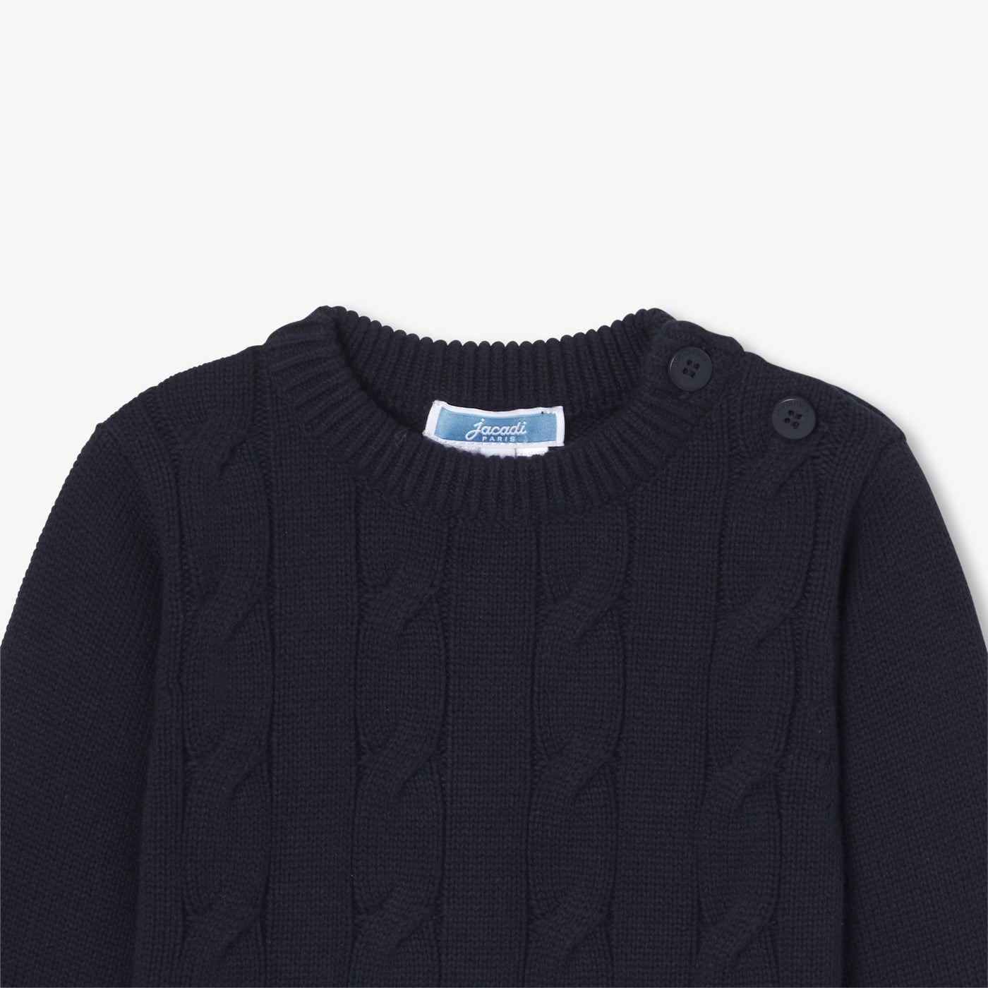 Baby boy cable knit sweater