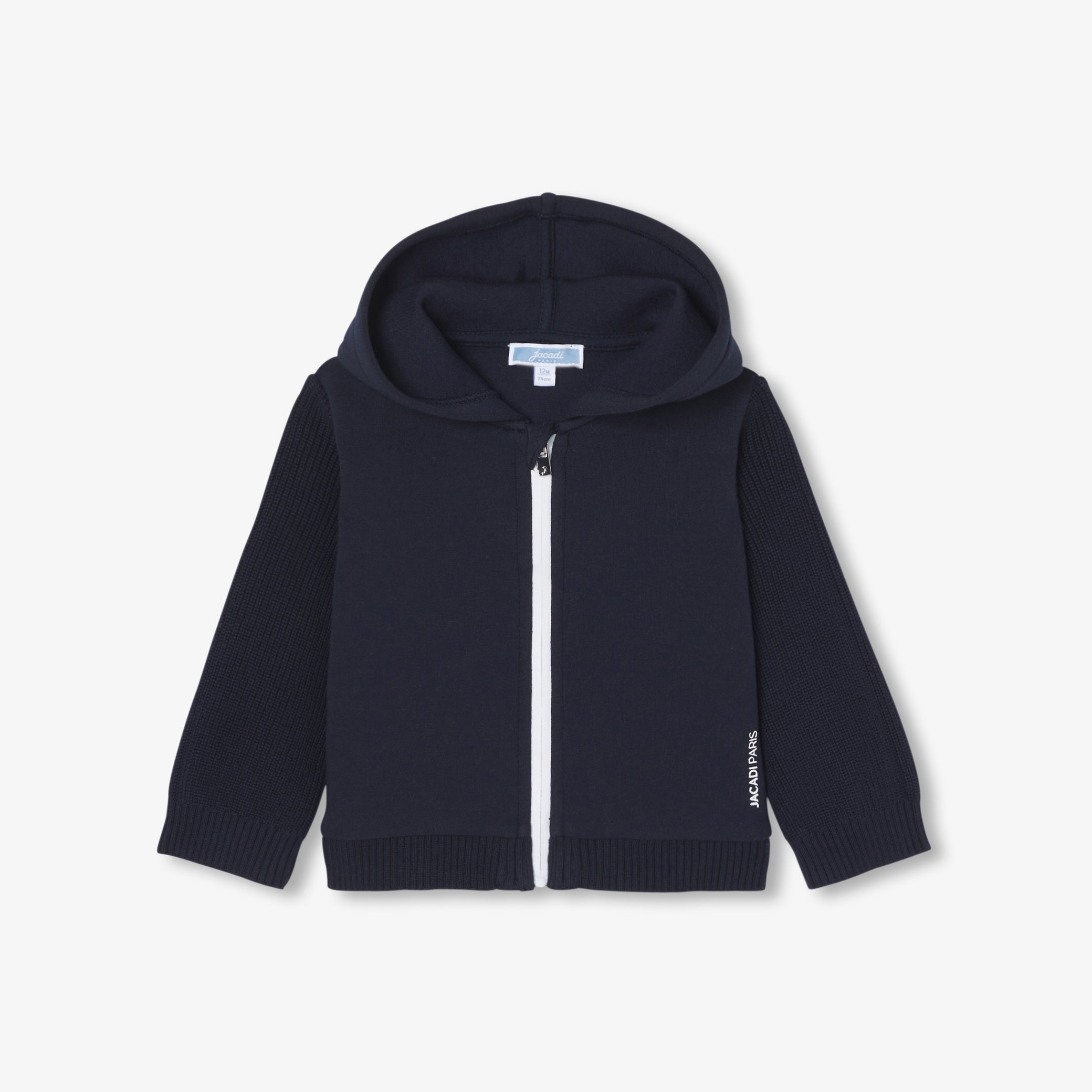 Baby boy zip-up sweatshirt