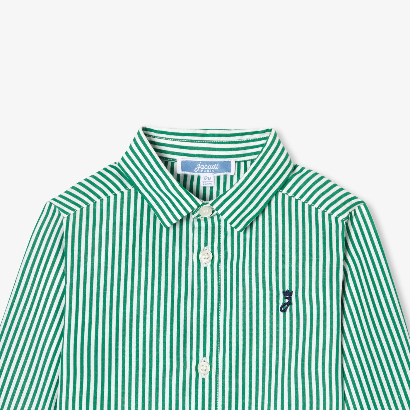 Baby boy shirt in poplin