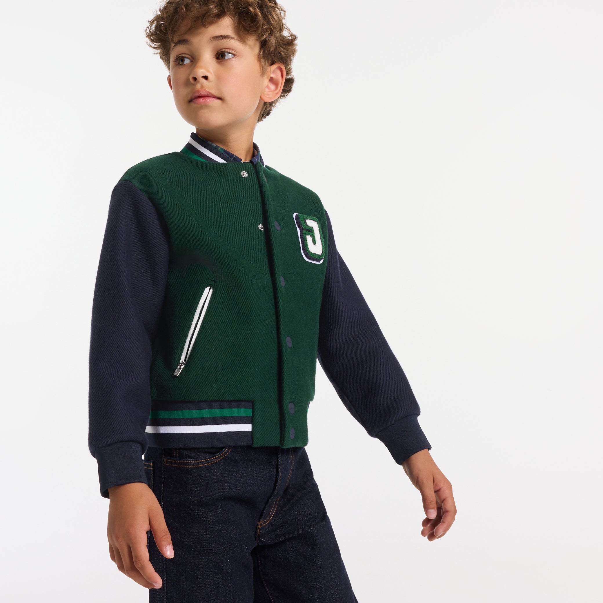 Boy Varsity jacket jacket