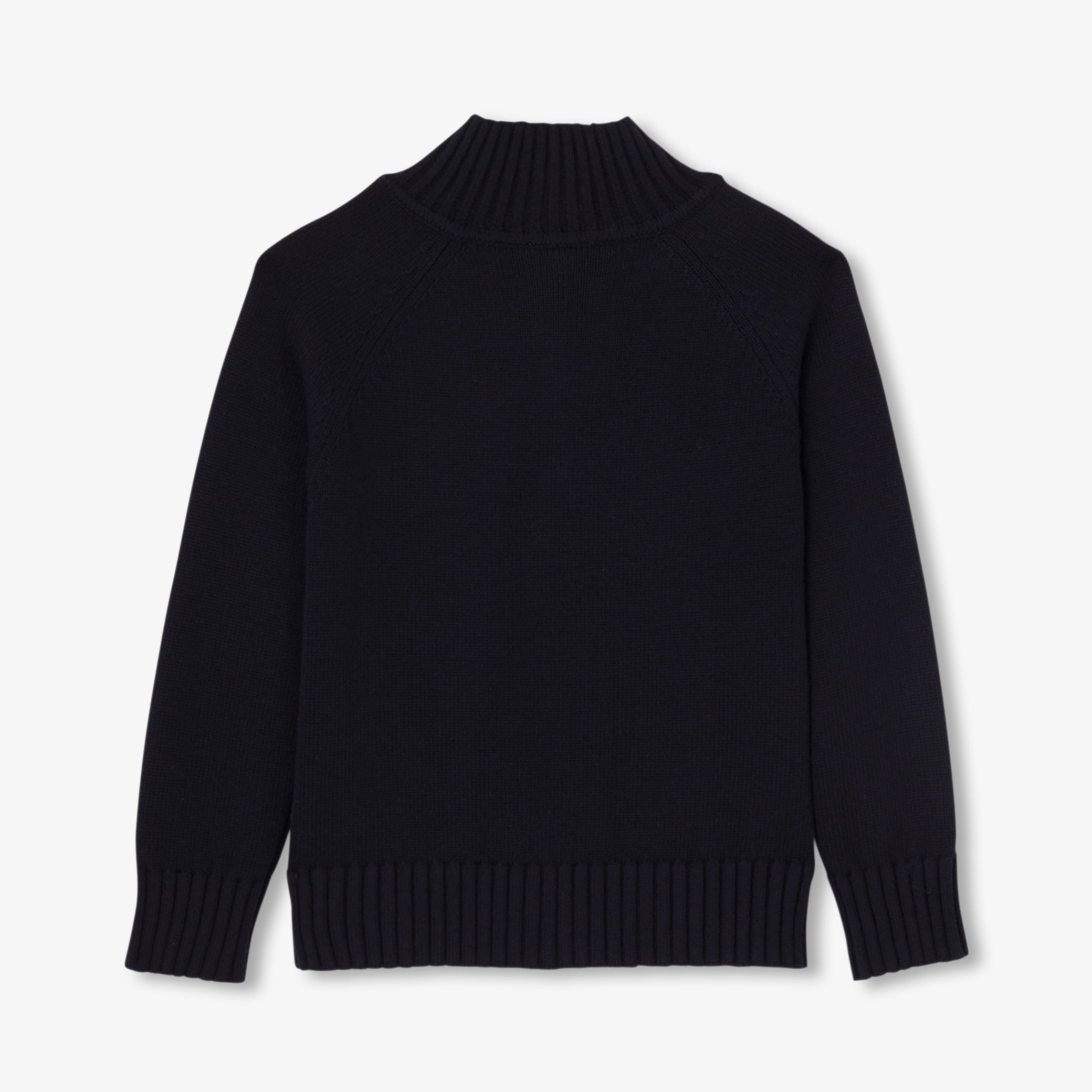 Boy sweater with trucker collar