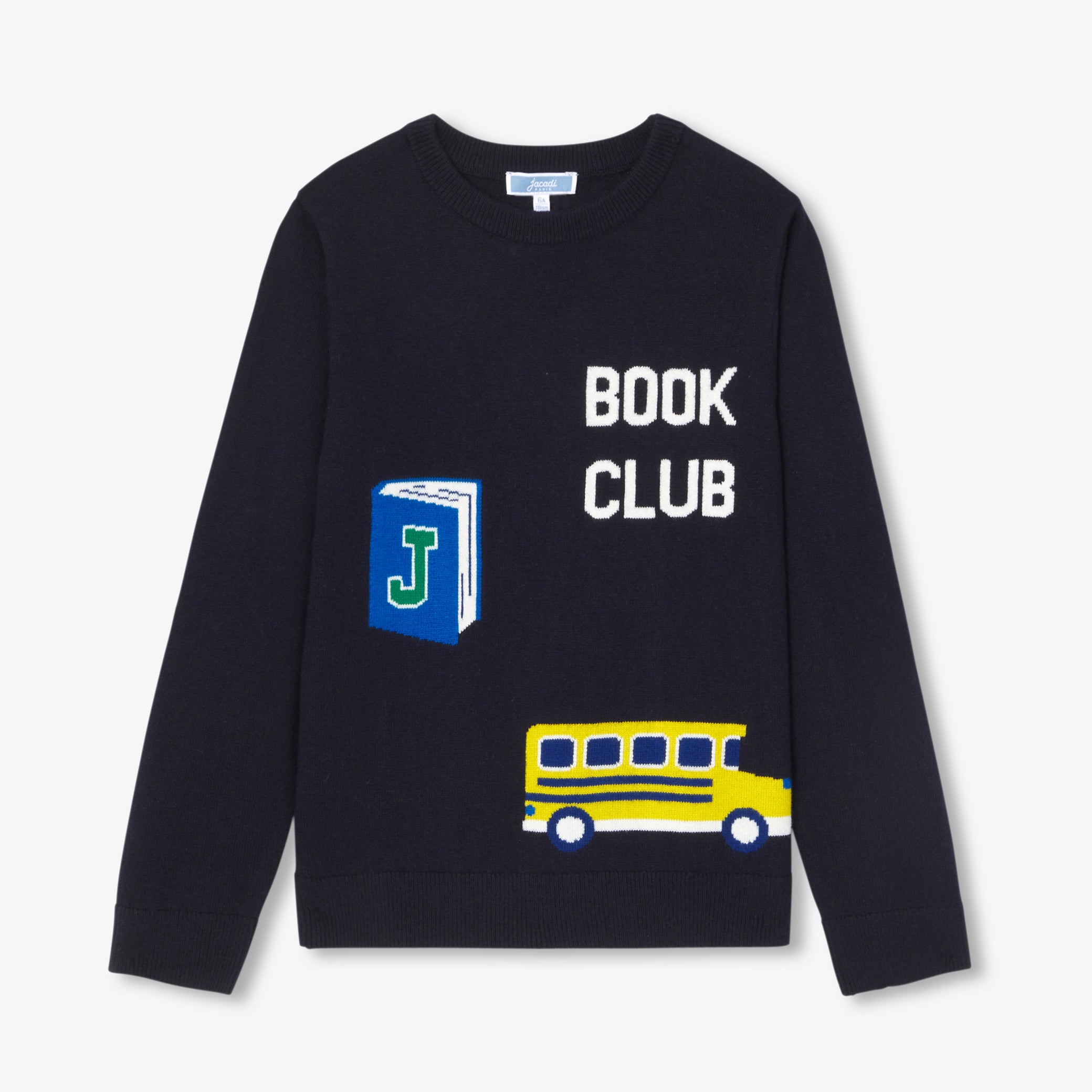 Boy cotton and wool sweater