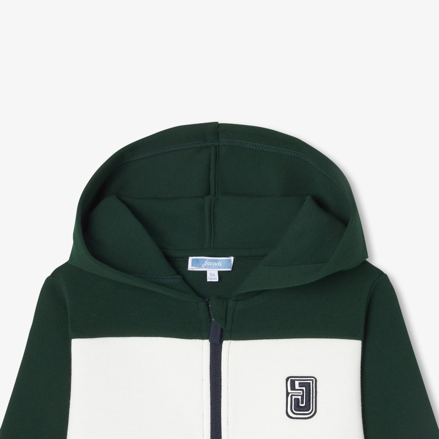 Boy zip-up sweatshirt