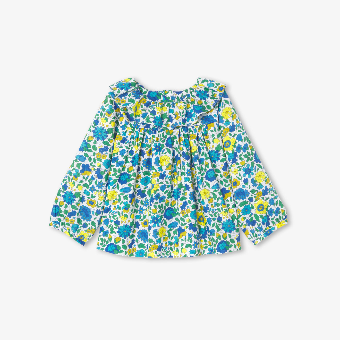Baby girl blouse in Liberty fabric