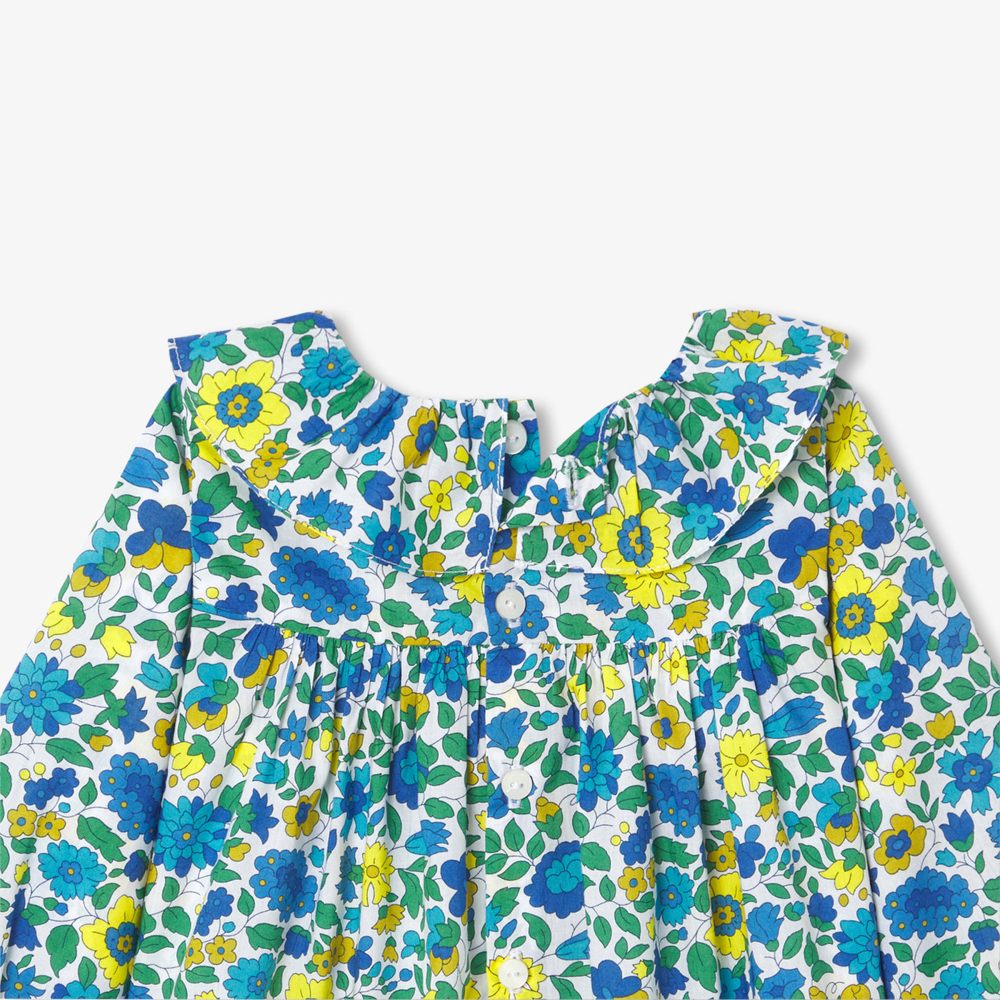 Baby girl blouse in Liberty fabric