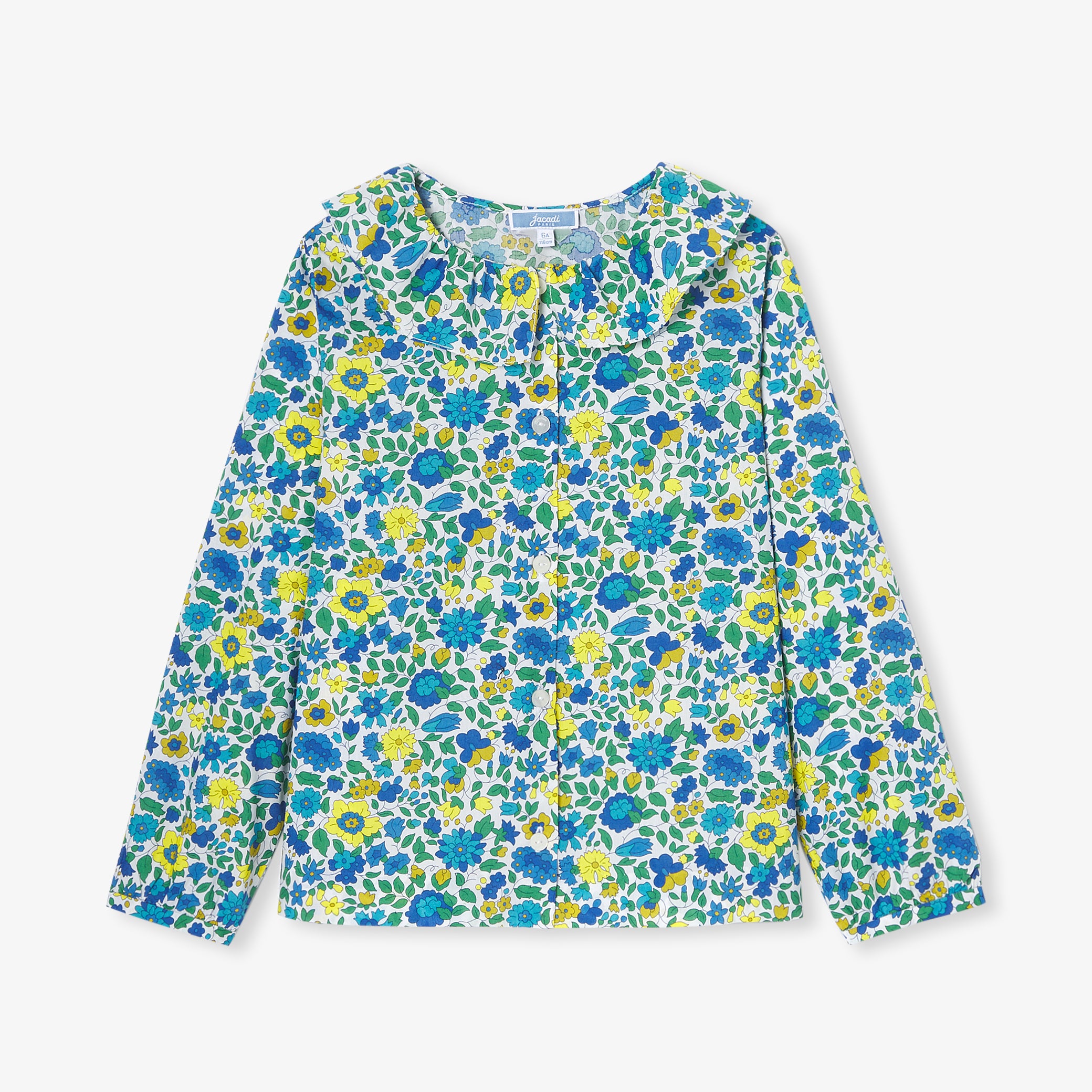 Girl blouse in Liberty fabric