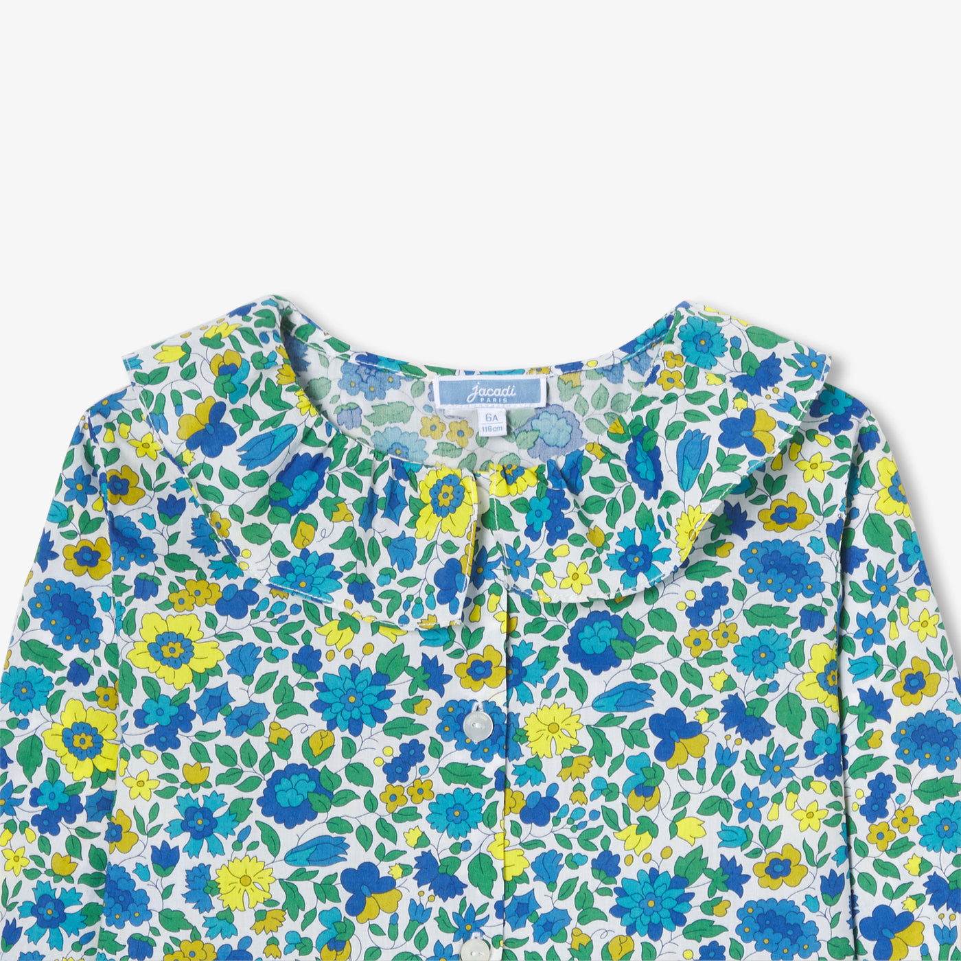 Girl blouse in Liberty fabric