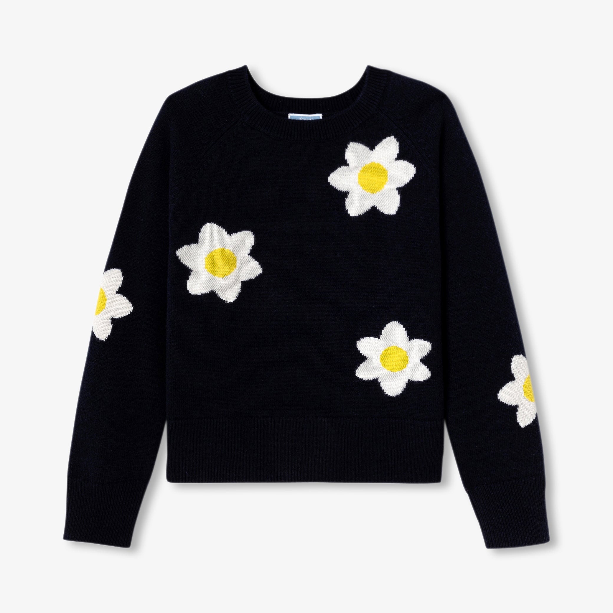 Girl sweater in wool majority