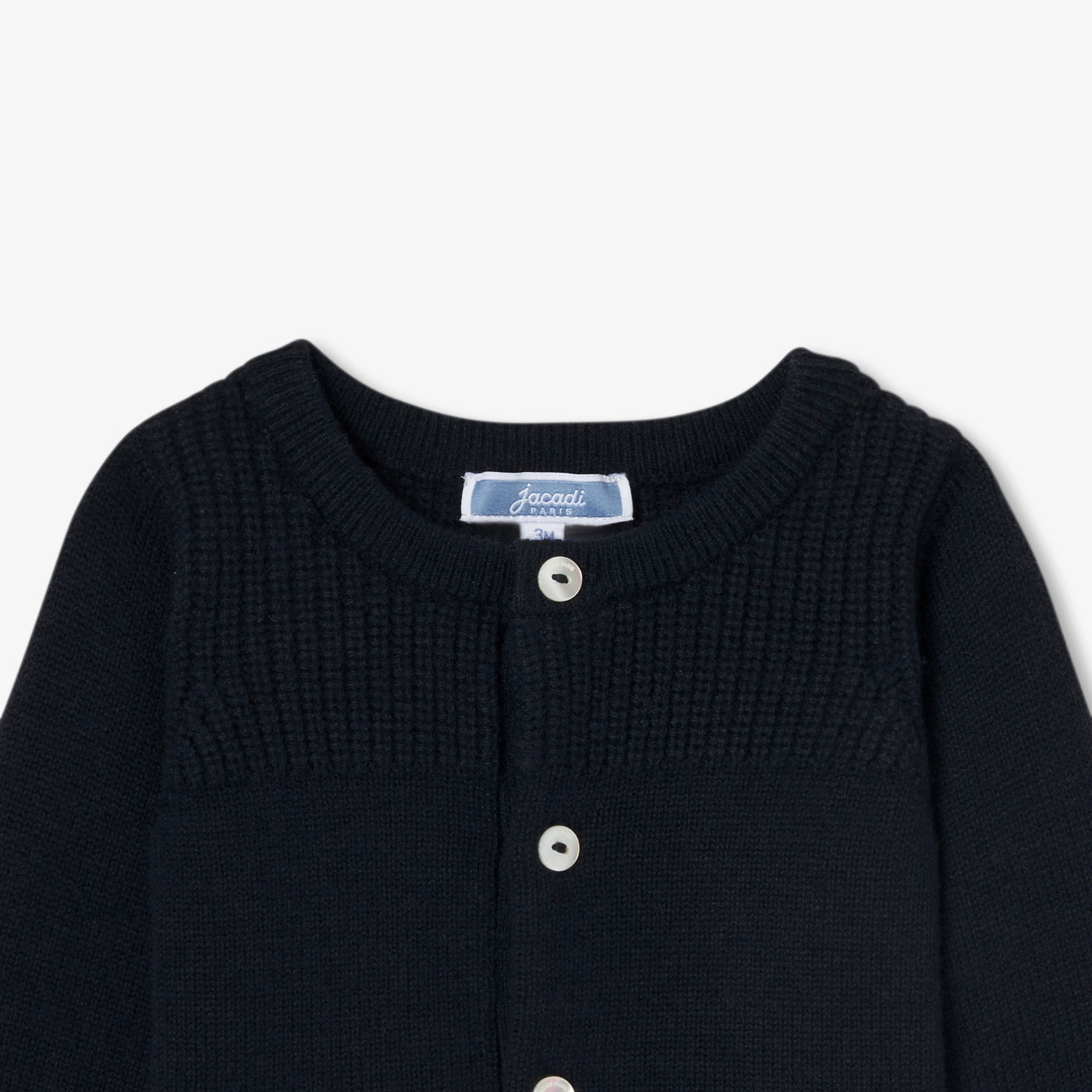 Baby boy jersey cardigan